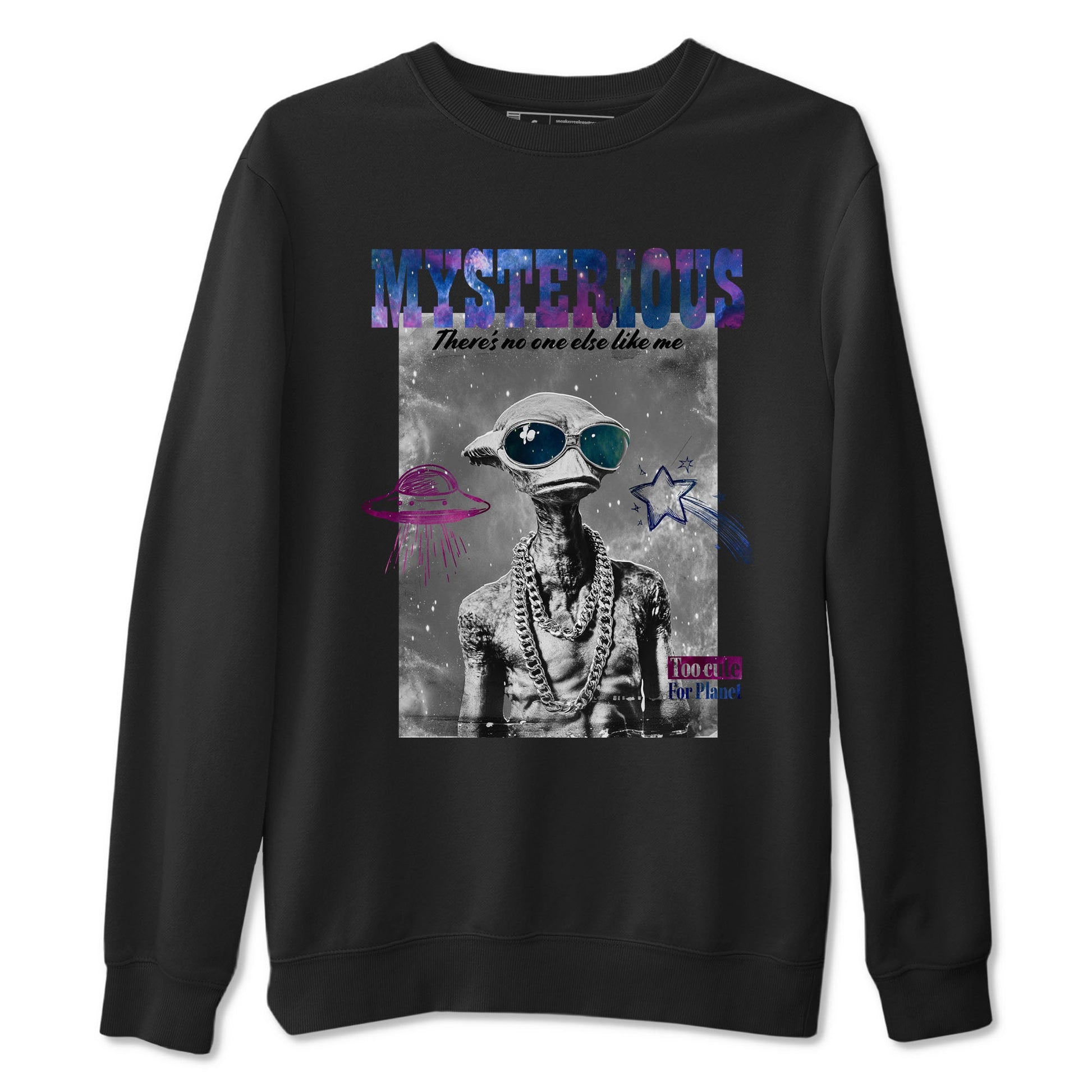 Foams One Galaxy shirts to match jordans Mysterious Dude best t shirts to wear with jordans Air Foamposite One Galaxy match shoes to clothes SNRT Sneaker Tees unisex cotton Black 2 shirts