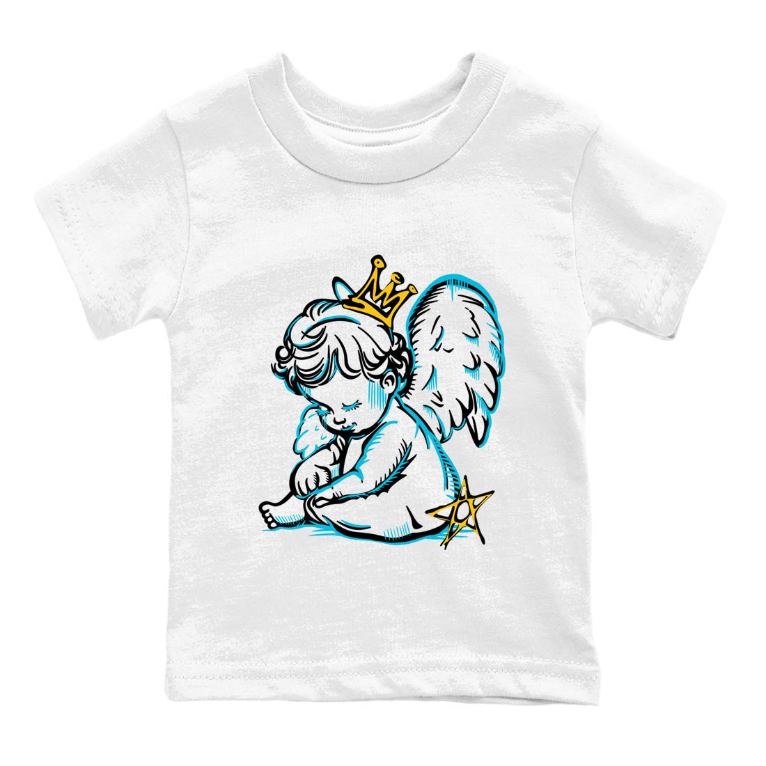 Sneaker Threads – Sneaker Tees To Match Air Jordan 11 Retro Gamma – Neon Angel Youth Graphic Tee White 2. Perfect for Jordan releases 2025 colorways.