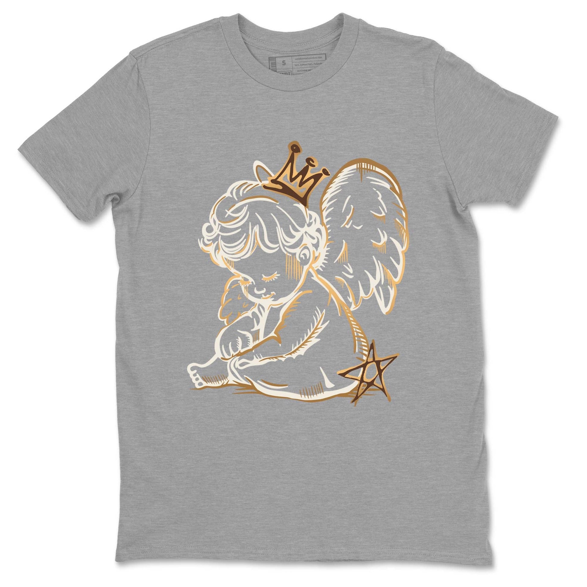 5s Golden Ticket shirts to match jordans Neon Angel shirts to match jordans Air Jordan 5 Golden Ticket match shoes to clothes SNRT Sneaker Tees unisex cotton Heather Grey 2 shirts
