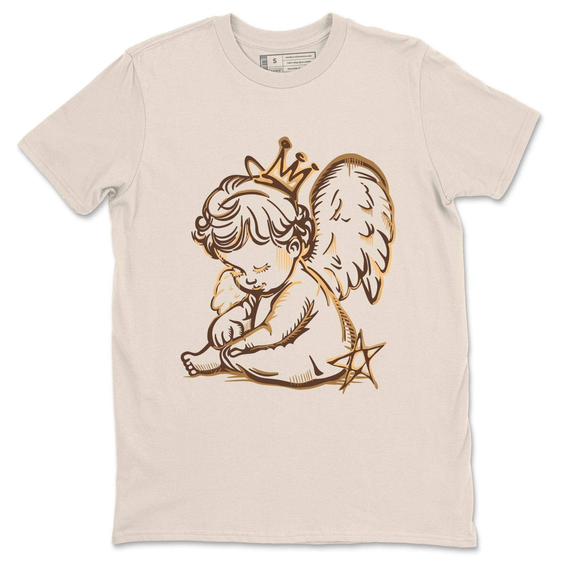 5s Golden Ticket shirts to match jordans Neon Angel shirts to match jordans Air Jordan 5 Golden Ticket match shoes to clothes SNRT Sneaker Tees unisex cotton Natural 2 shirts