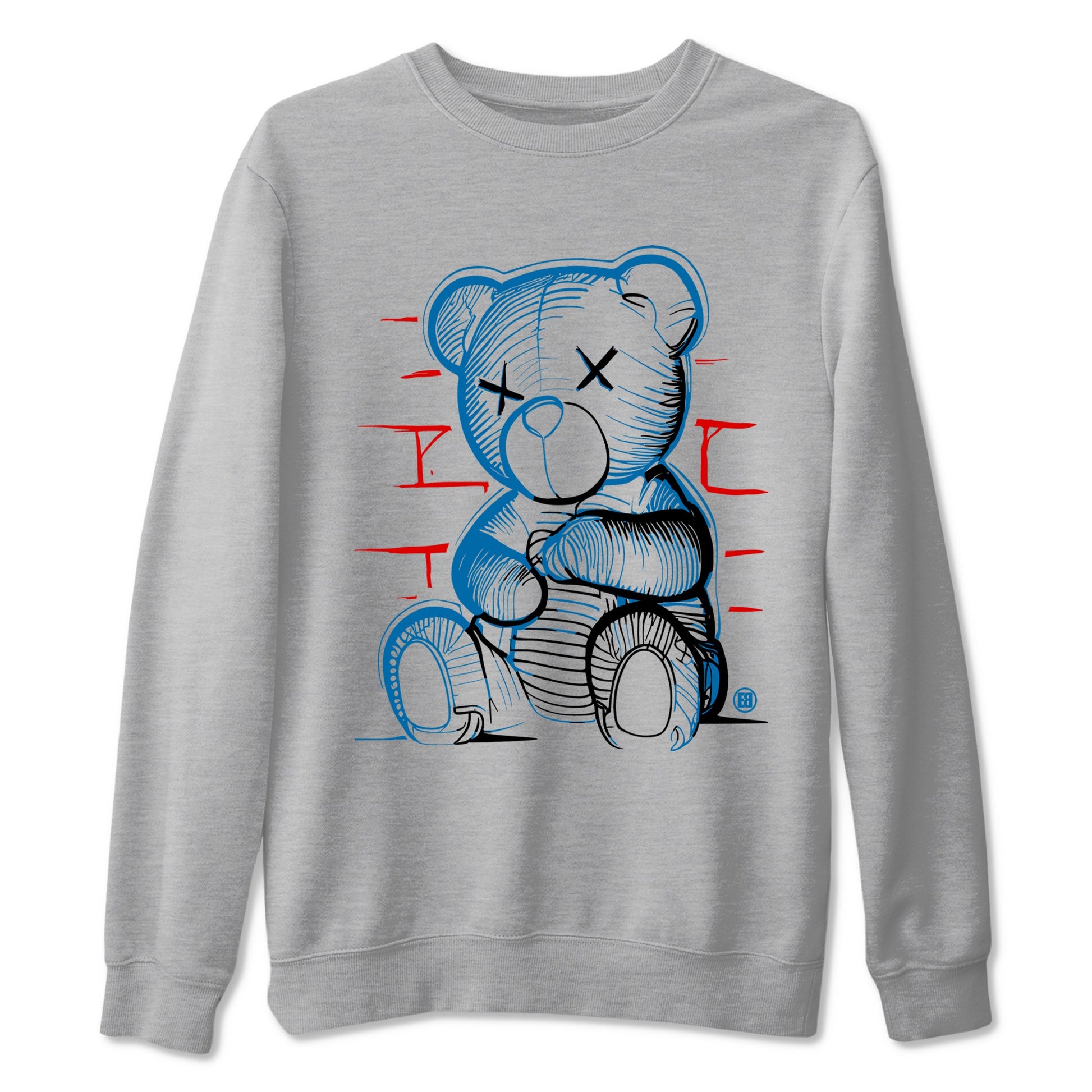 AJ3 Rare Air Graphic shirts Neon Bear shirts Air Jordan 3 Rare Air best t-shirts to wear with jordans SNRT Sneaker Tees unisex cotton Heather Grey 2 shirts