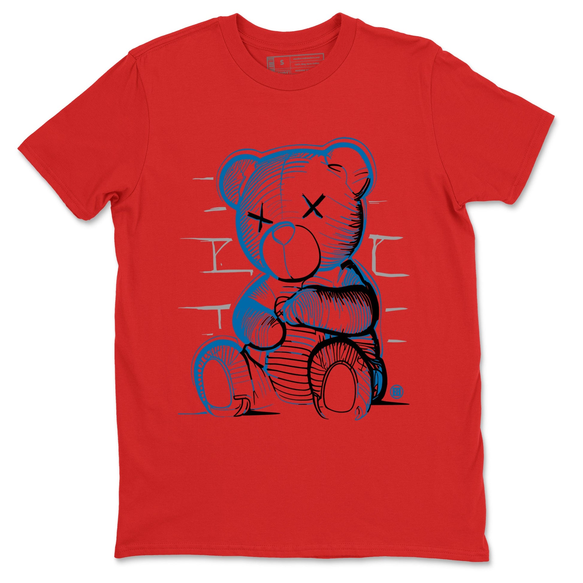 AJ3 Rare Air Graphic shirts Neon Bear shirts Air Jordan 3 Rare Air best t-shirts to wear with jordans SNRT Sneaker Tees unisex cotton Red 2 shirts