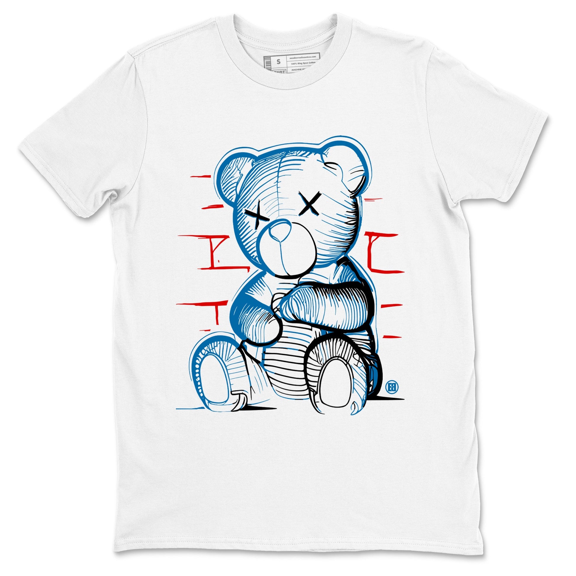 AJ3 Rare Air Graphic shirts Neon Bear shirts Air Jordan 3 Rare Air best t-shirts to wear with jordans SNRT Sneaker Tees unisex cotton White 2 shirts