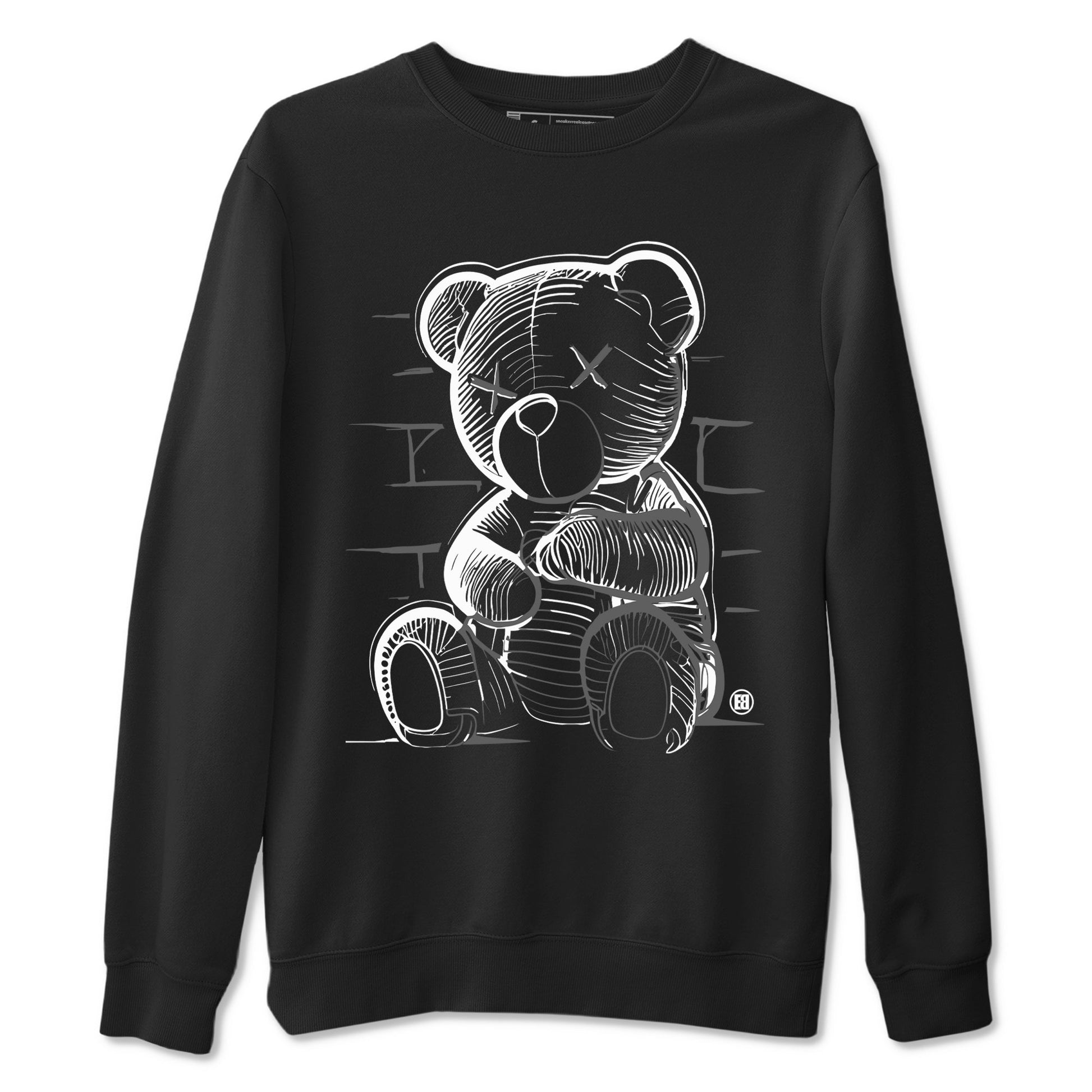 9s Cool Grey shirts to match jordans Neon Bear sneaker match tees Air Jordan 9 Cool Grey match shoes to clothes SNRT Sneaker Tees unisex cotton Black 2 shirts
