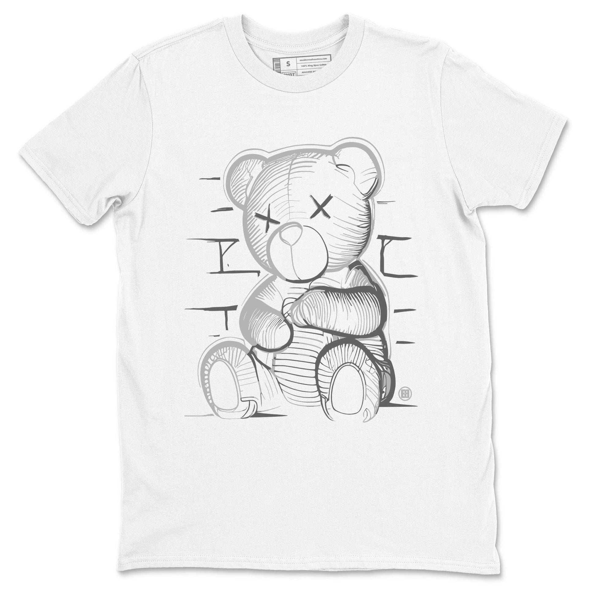 9s Cool Grey shirts to match jordans Neon Bear sneaker match tees Air Jordan 9 Cool Grey match shoes to clothes SNRT Sneaker Tees unisex cotton White 2 shirts