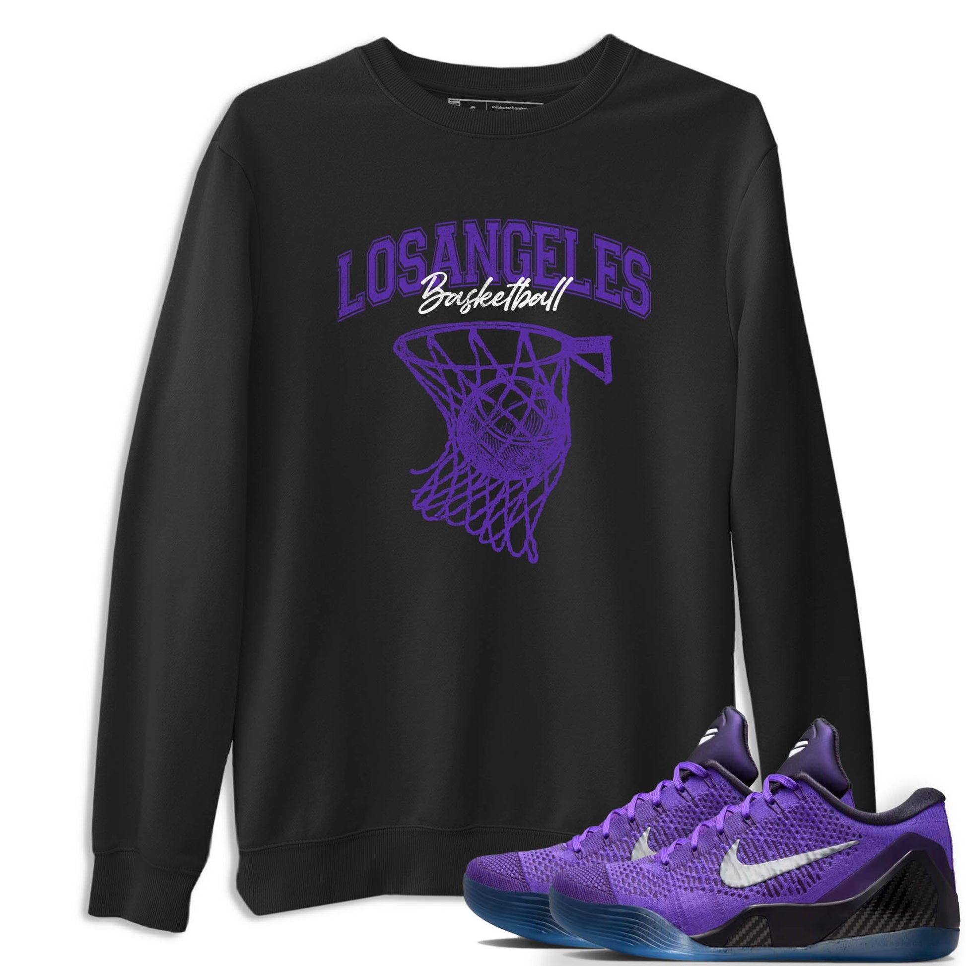 Sneaker Threads – Sneaker Tees To Match Nike KB 9 Hyper Grape – Net Burn Graphic Tee Black 1. Perfect for Jordan releases 2025 colorways. Perfect for purple basketball sneaker releases and legacy-inspired colorways for 2025 hoopers.