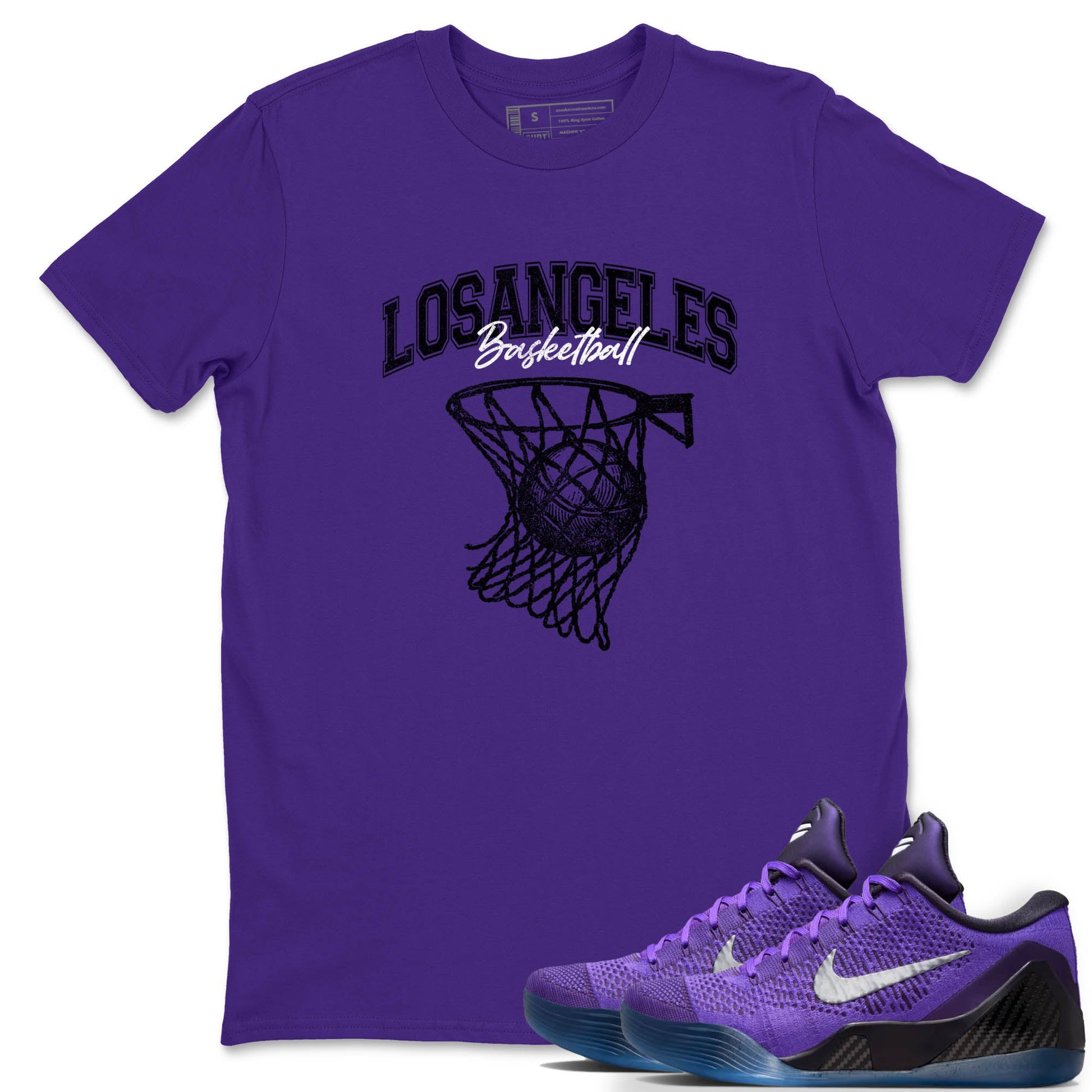 Sneaker Threads – Sneaker Tees To Match Nike KB 9 Hyper Grape – Net Burn Graphic Tee Purple 1. Perfect for Jordan releases 2025 colorways. Perfect for purple basketball sneaker releases and legacy-inspired colorways for 2025 hoopers.