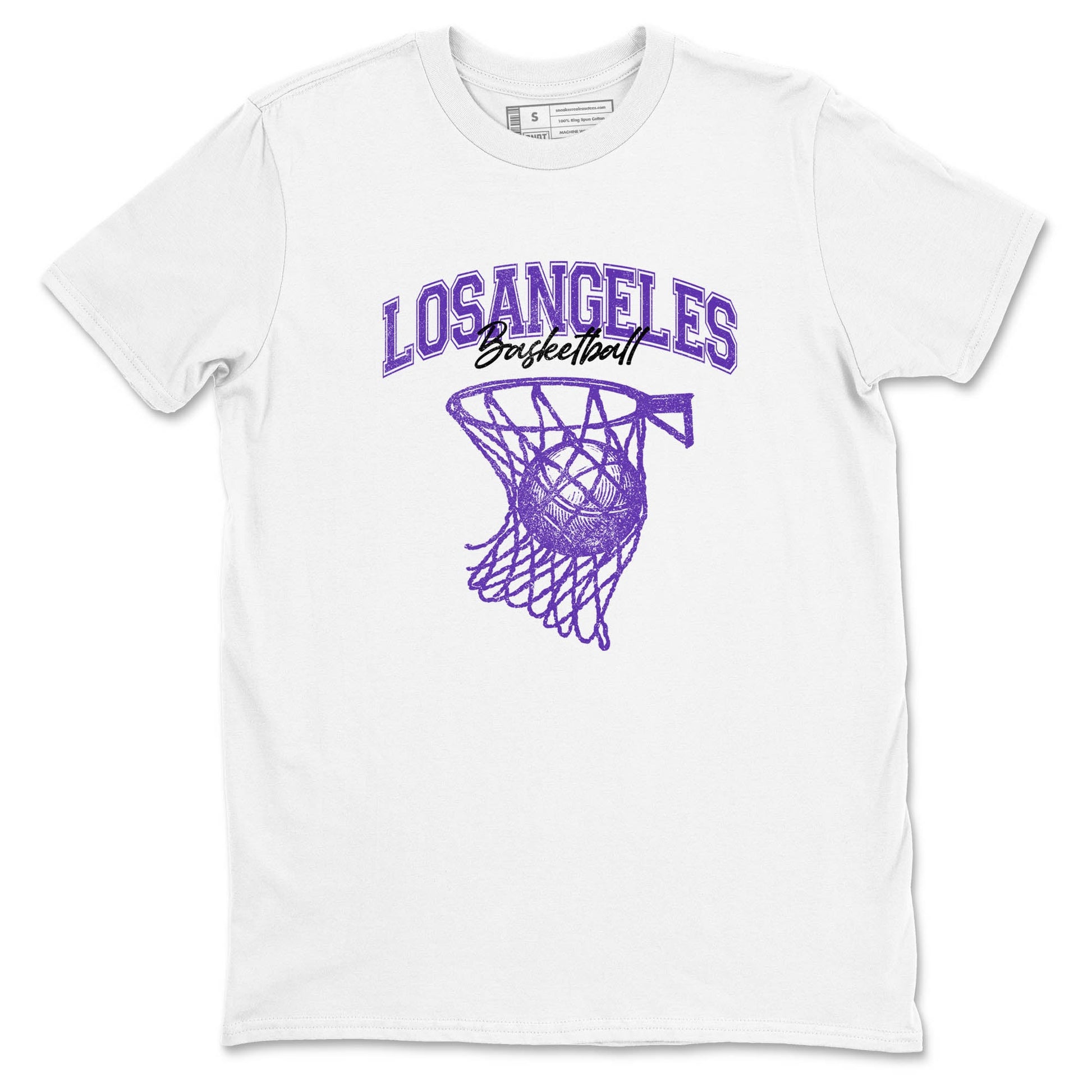 Sneaker Threads – Sneaker Tees To Match Nike KB 9 Hyper Grape – Net Burn Graphic Tee White 2. Perfect for Jordan releases 2025 colorways. Perfect for purple basketball sneaker releases and legacy-inspired colorways for 2025 hoopers.