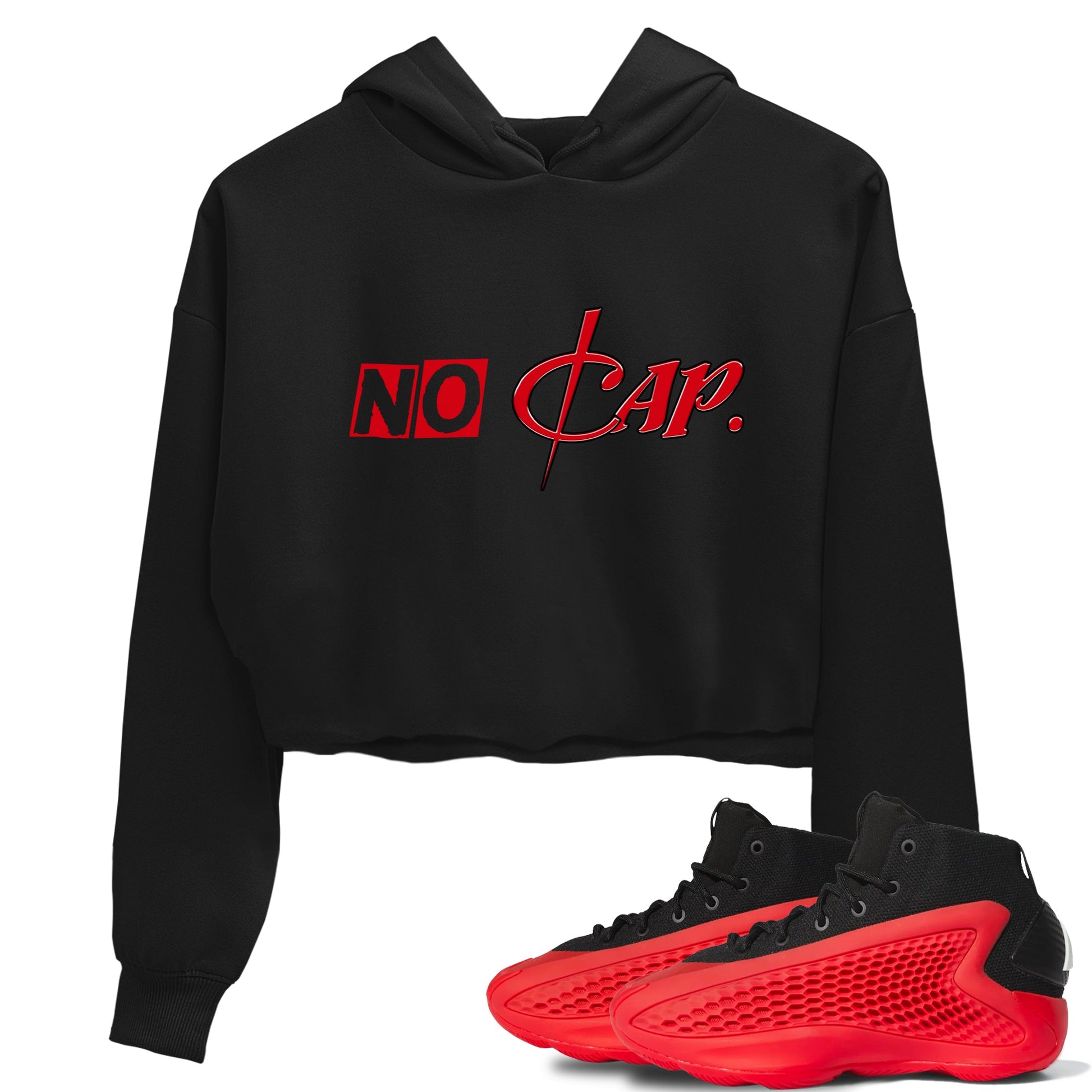 AE1 Bred shirts to match jordans No Cap sneaker match tees AE1 Bred match shoes to clothes SNRT Sneaker Tees unisex cotton Black 1 crop tee