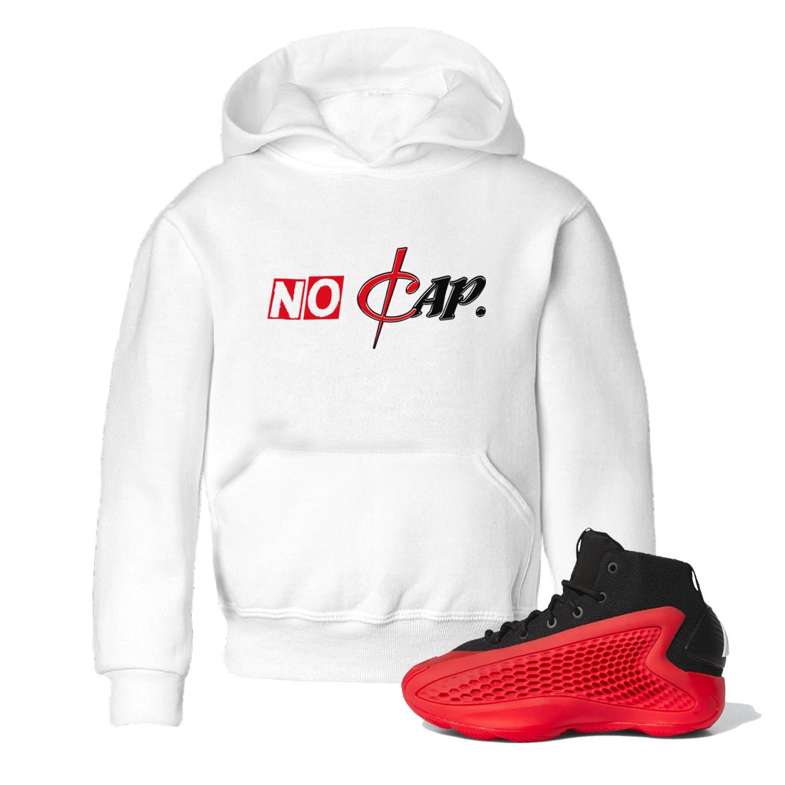 AE1 Bred shirts to match jordans No Cap sneaker match tees AE1 Bred match shoes to clothes SNRT Sneaker Tees Youth Baby White 1 tee