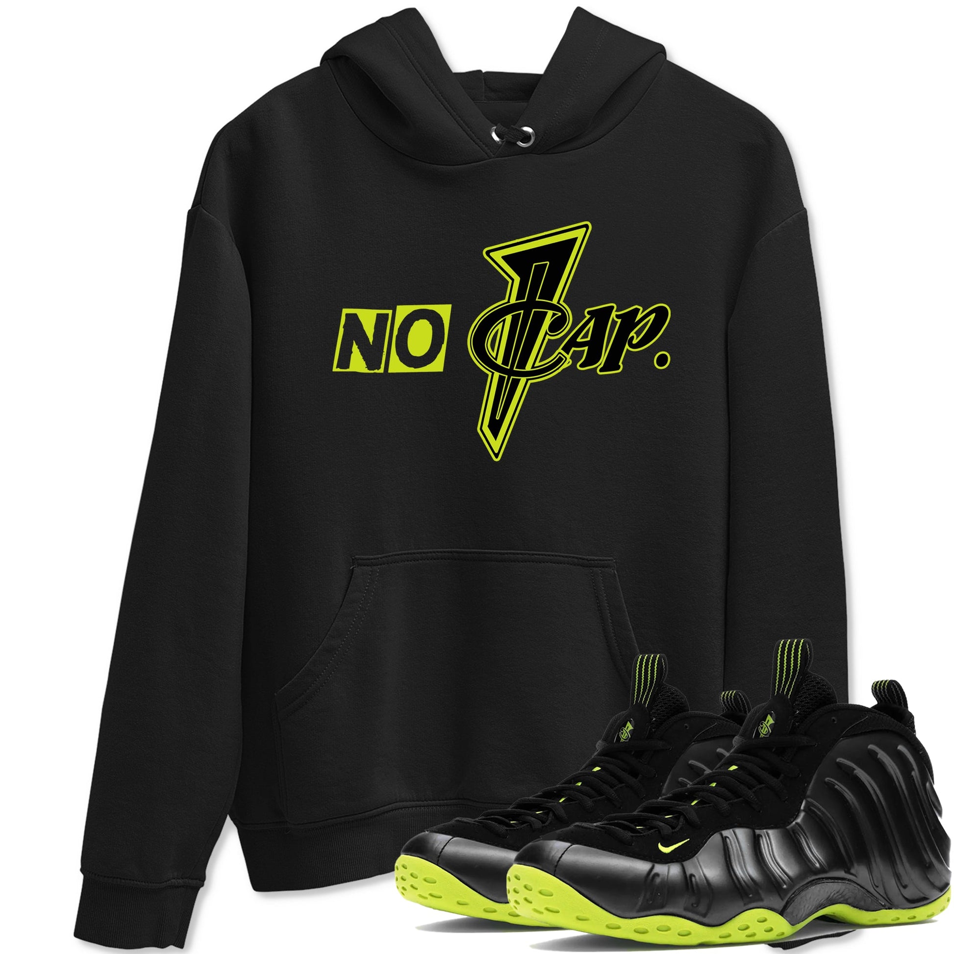 Foams One Black Volt shirts to match jordans No Cap sneaker match tees Air Foamposite One Black and Volt match shoes to clothes SNRT Sneaker Tees unisex cotton Black 1 shirts