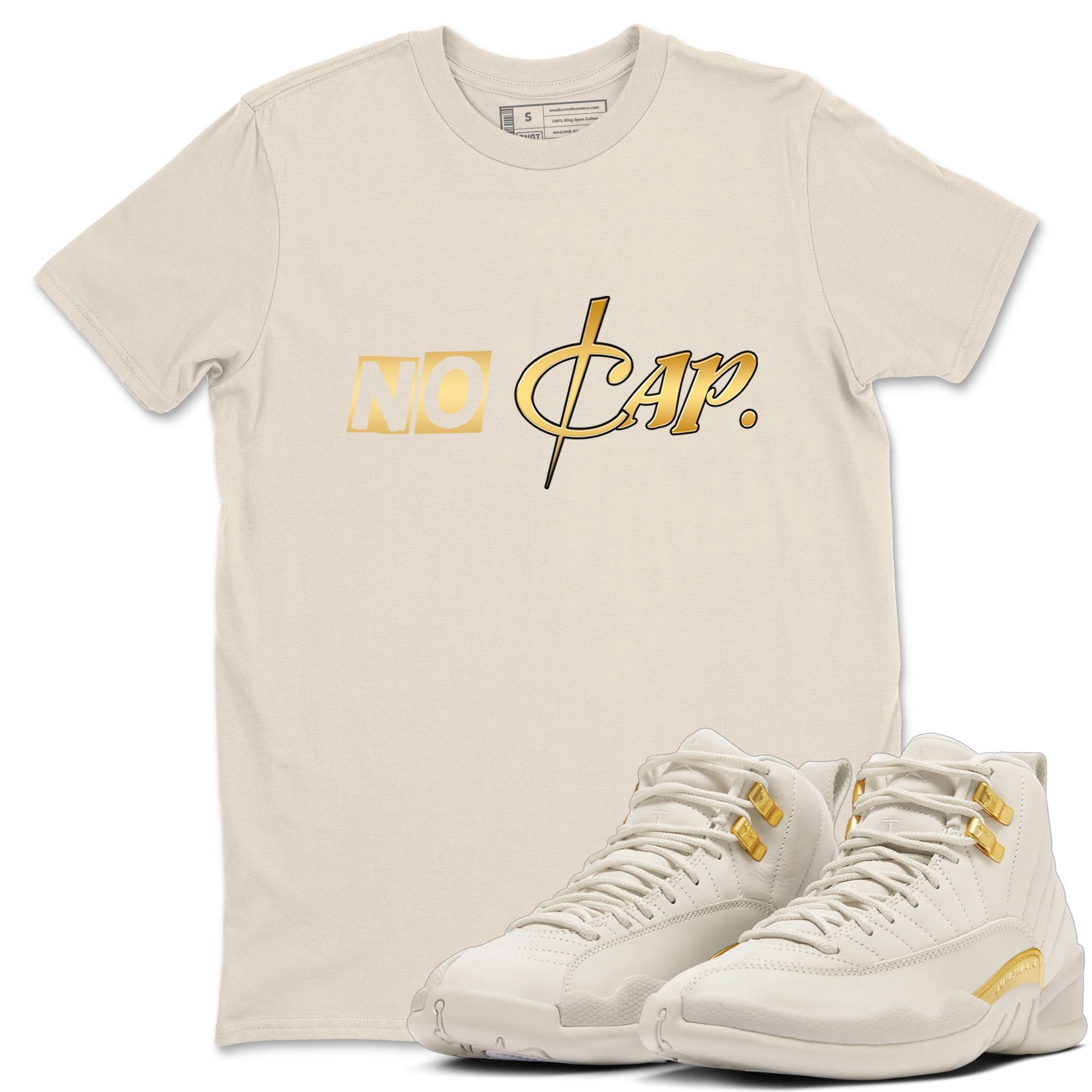 12s Phantom shirts to match jordans No Cap sneaker match tees Air Jordan 12 WMNS Phantom match shoes to clothes SNRT Sneaker Tees unisex cotton Natural 1 shirts