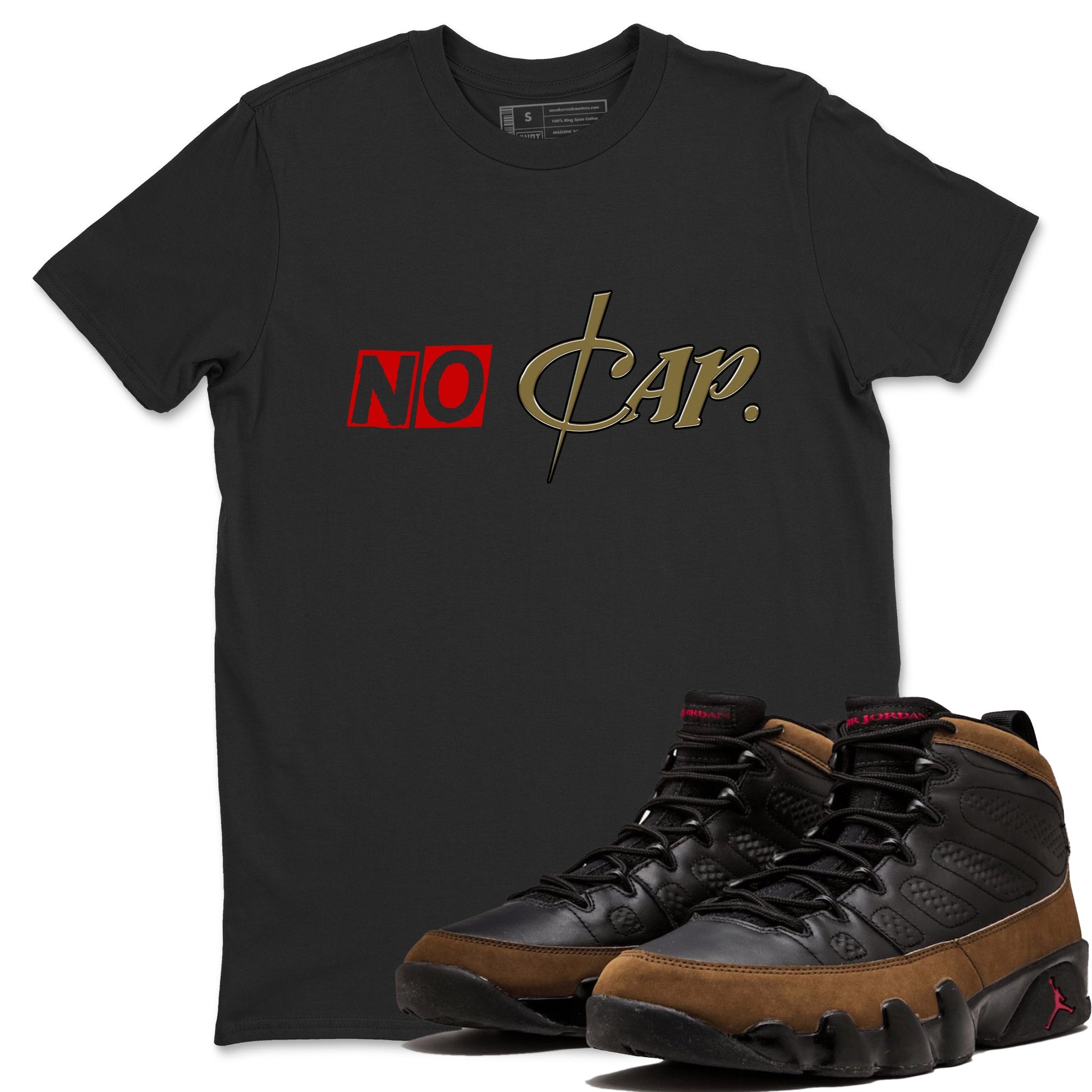 9s Olive shirts to match jordans No Cap sneaker match tees Air Jordan 9 Olive match shoes to clothes SNRT Sneaker Tees unisex cotton Black 1 shirts