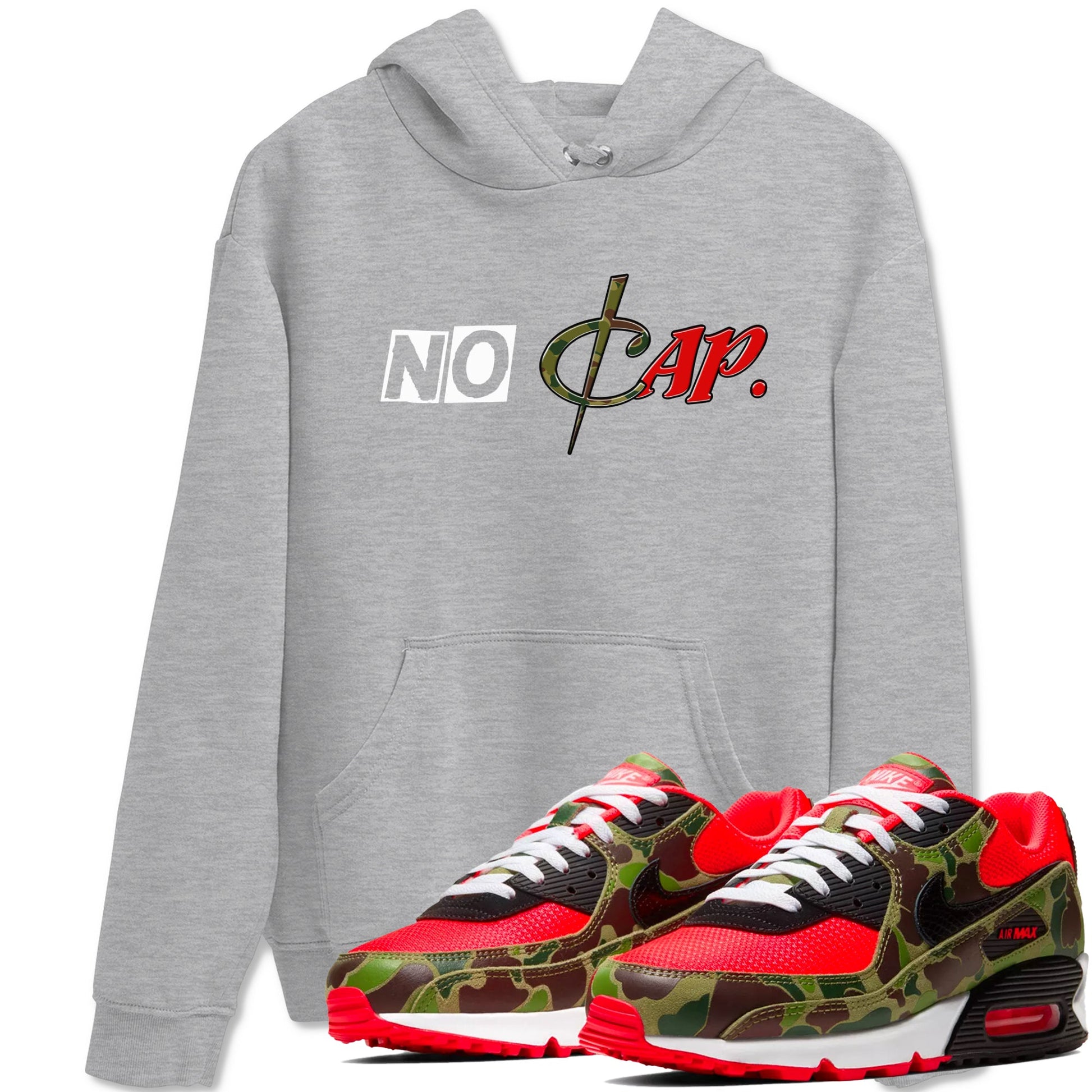 Air Max 90 Duck Camo shirts to match jordans No Cap sneaker match tees Air Max 90 Reverse Duck Camo match shoes to clothes SNRT Sneaker Tees unisex cotton Heather Grey 1 shirts