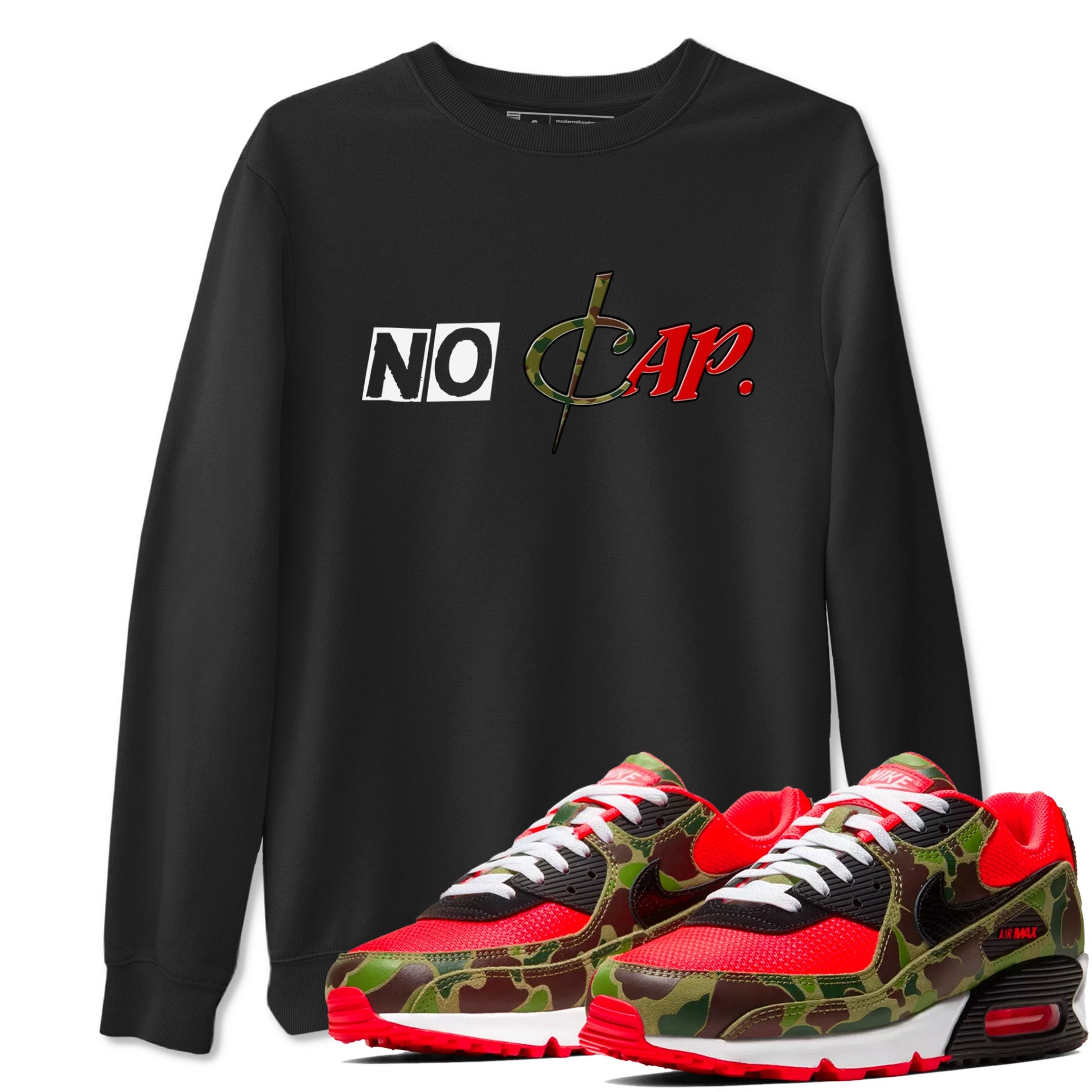 Air Max 90 Duck Camo shirts to match jordans No Cap sneaker match tees Air Max 90 Reverse Duck Camo match shoes to clothes SNRT Sneaker Tees unisex cotton Black 1 shirts