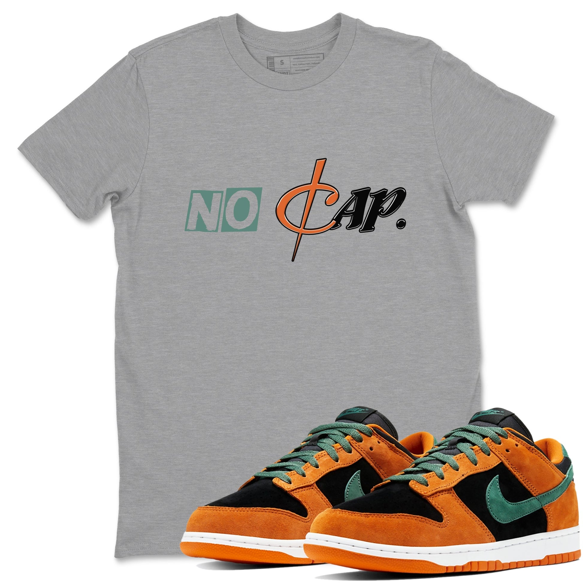 Dunk Low Ceramic shirts to match jordans No Cap sneaker match tees Dunk Ceramic match shoes to clothes SNRT Sneaker Tees unisex cotton Heather Grey 1 shirts