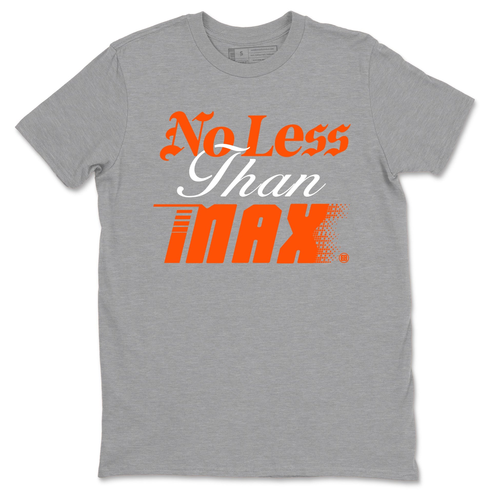 Air Max 1 OG '86 'Summit White and Cosmic Clay shirts to match jordans No Less Than Max sneaker match tees Air Max 1 Cosmic Clay match shoes to clothes SNRT Sneaker Tees unisex cotton Heather Grey 2 shirts