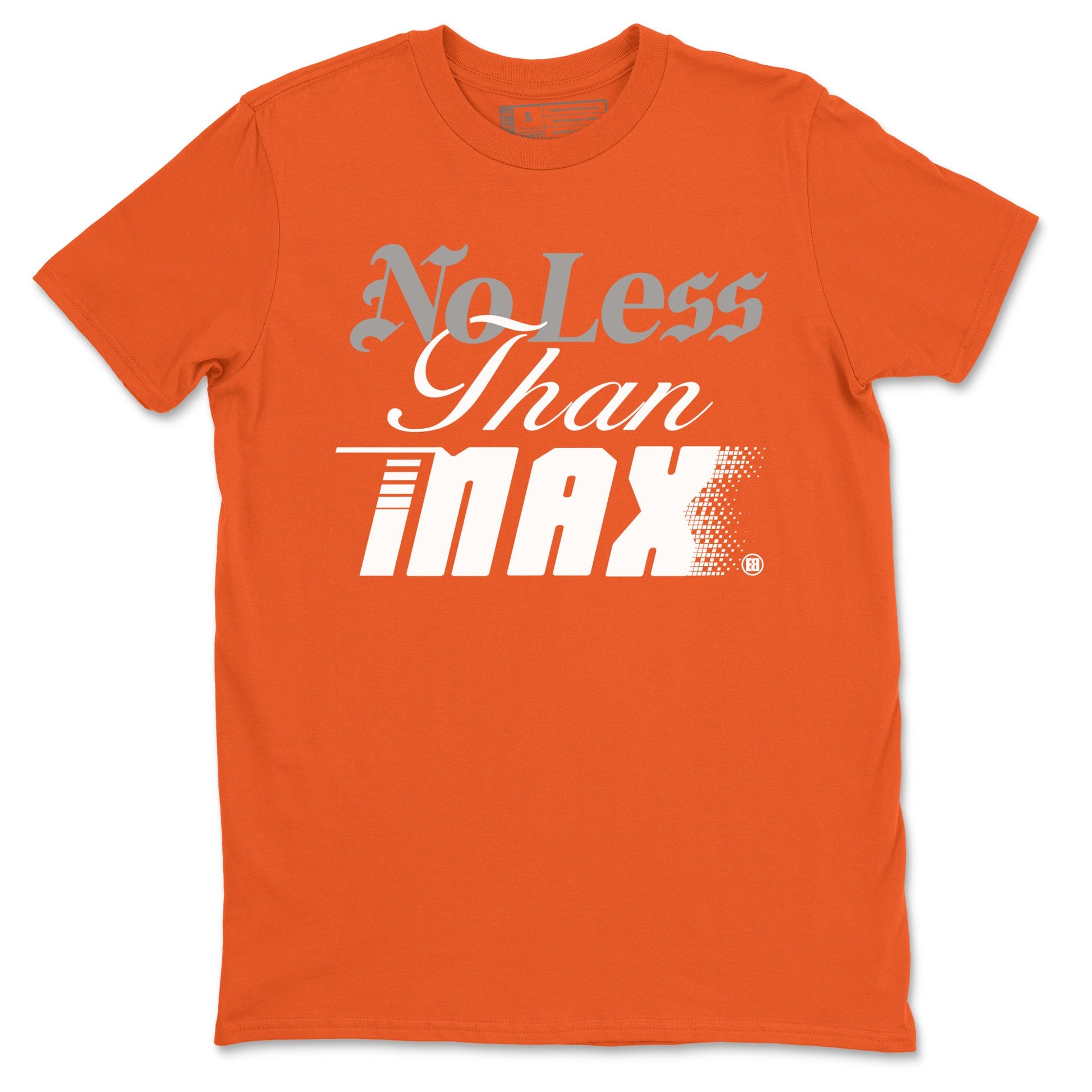 Air Max 1 OG '86 'Summit White and Cosmic Clay shirts to match jordans No Less Than Max sneaker match tees Air Max 1 Cosmic Clay match shoes to clothes SNRT Sneaker Tees unisex cotton Orange 2 shirts