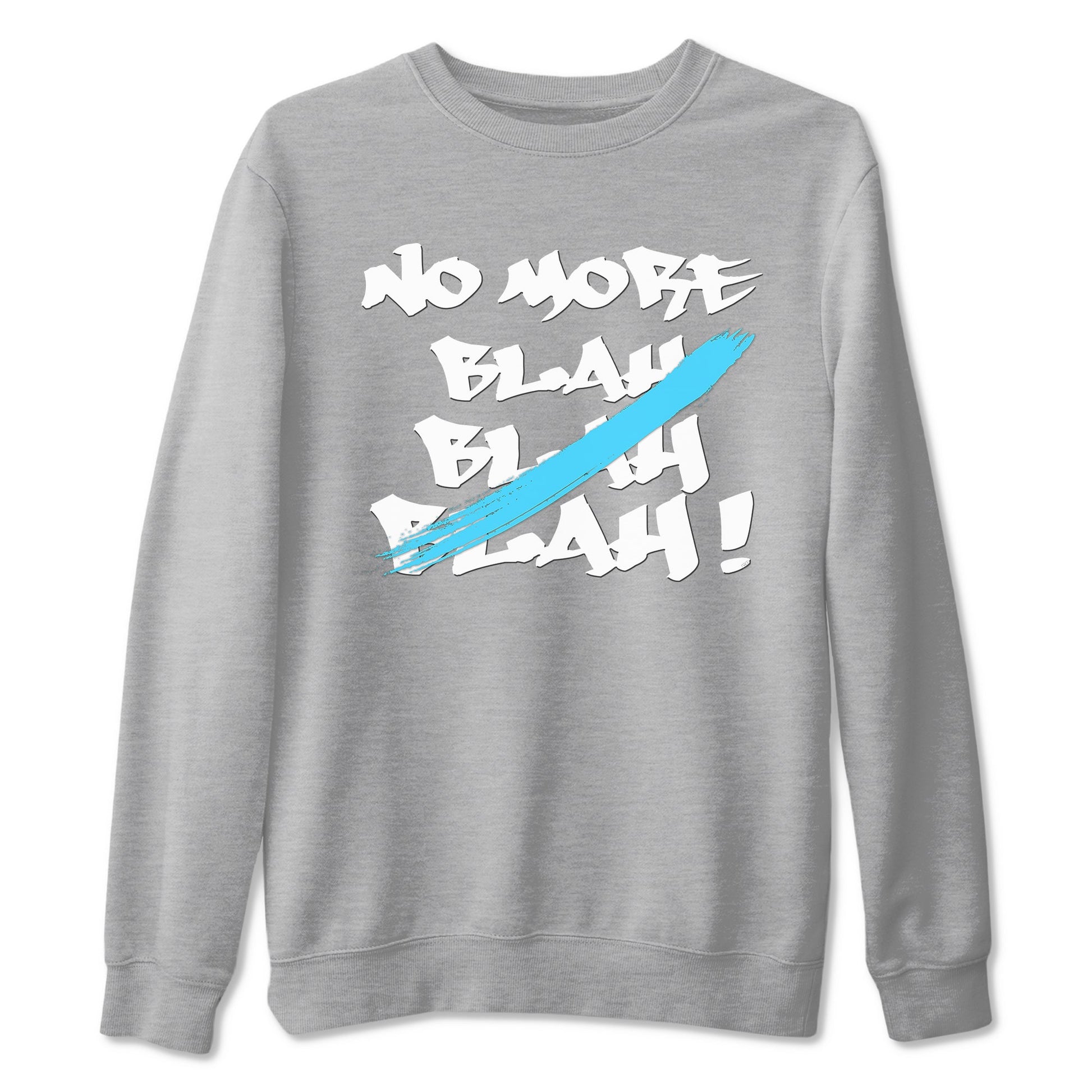 9s Powder Blue shirt to match jordans No More Blah sneaker tees Air Jordan 9 Powder Blue SNRT Sneaker Release Tees unisex cotton Heather Grey 2 crew neck shirt