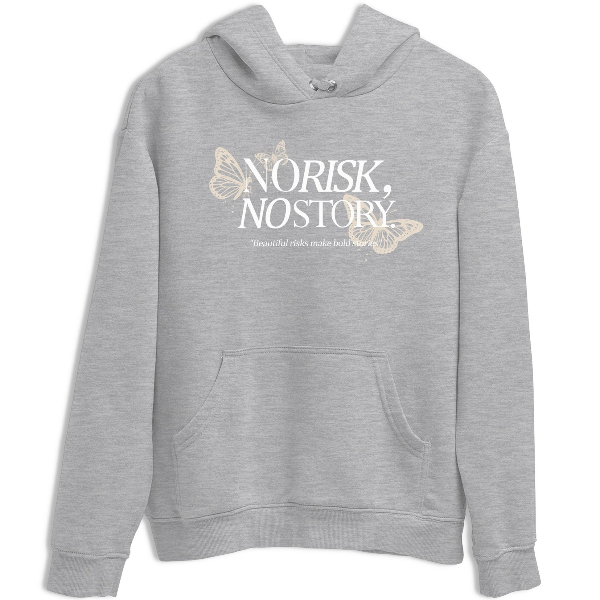 No Risk No Story sneaker match t-shirt styled to complete your fit with the Air Jordan 3 Pure Money sneakers, shown in Heather Grey 2.