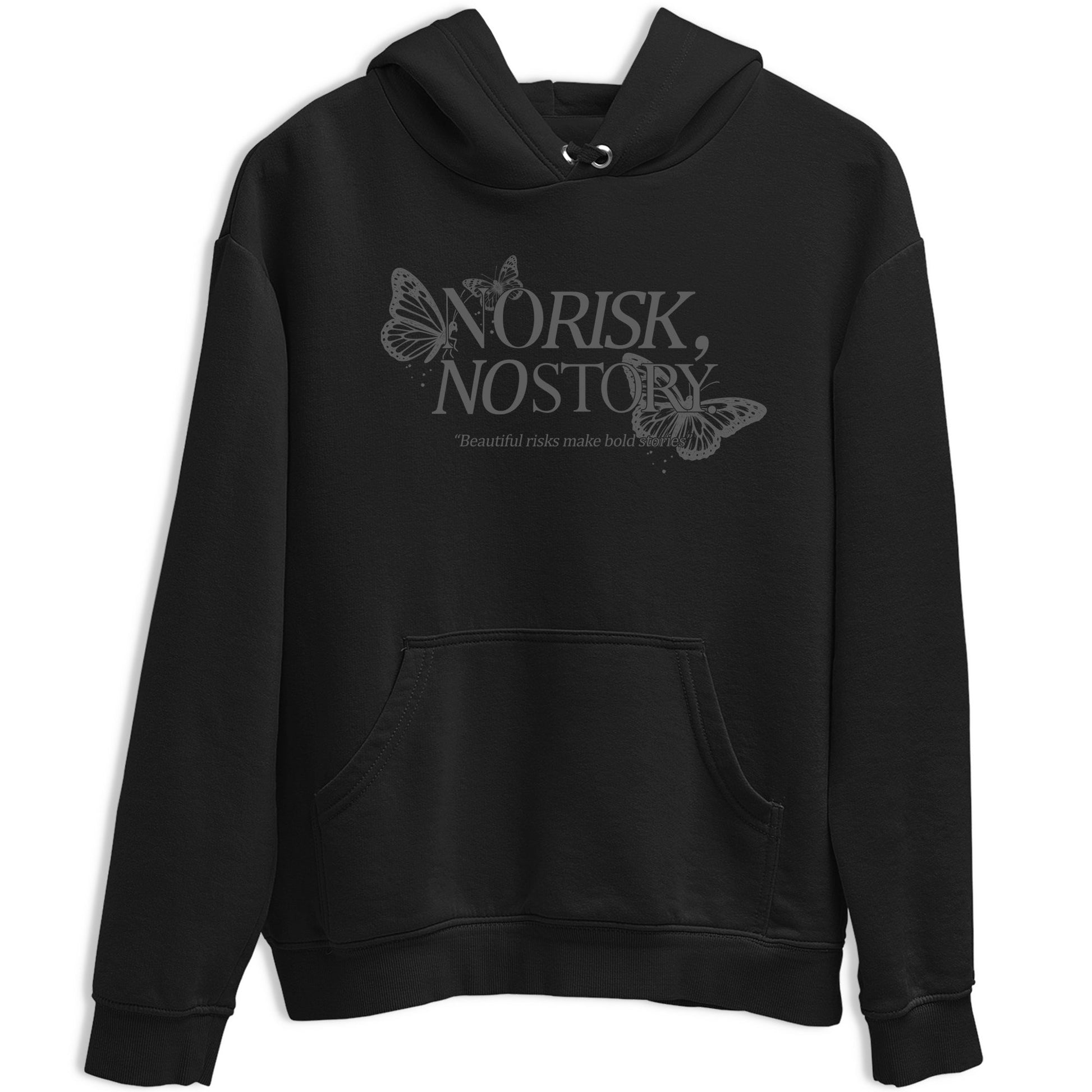 Sneaker match tees – Sneaker Tees To Match Air Jordan 4 Black Cat Shoes – No Risk No Story Tee Black 2
