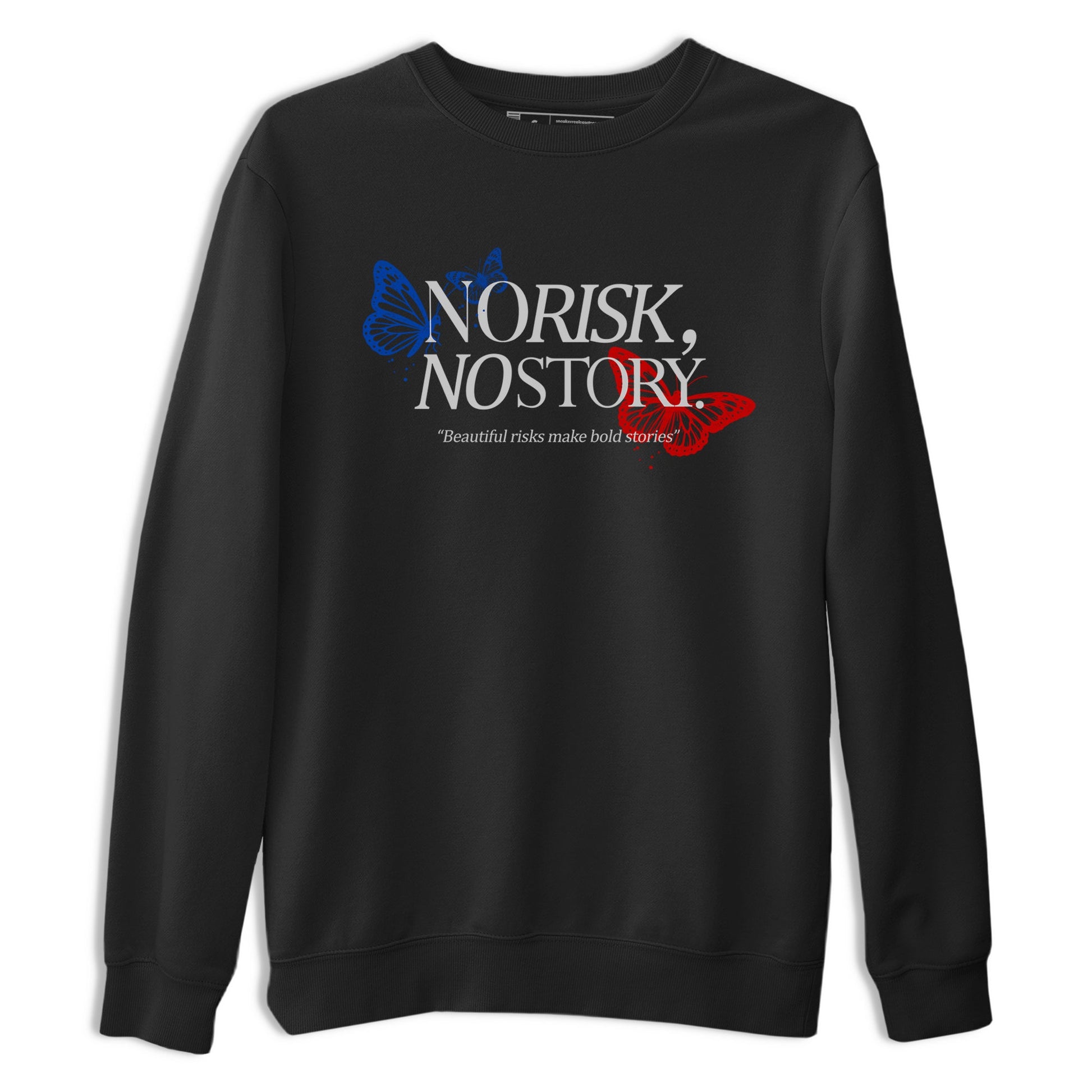 Sneaker match tees – Sneaker Tees To Match Jordan 4 Retro Rare Air Shoes – No Risk No Story Tee Black 2