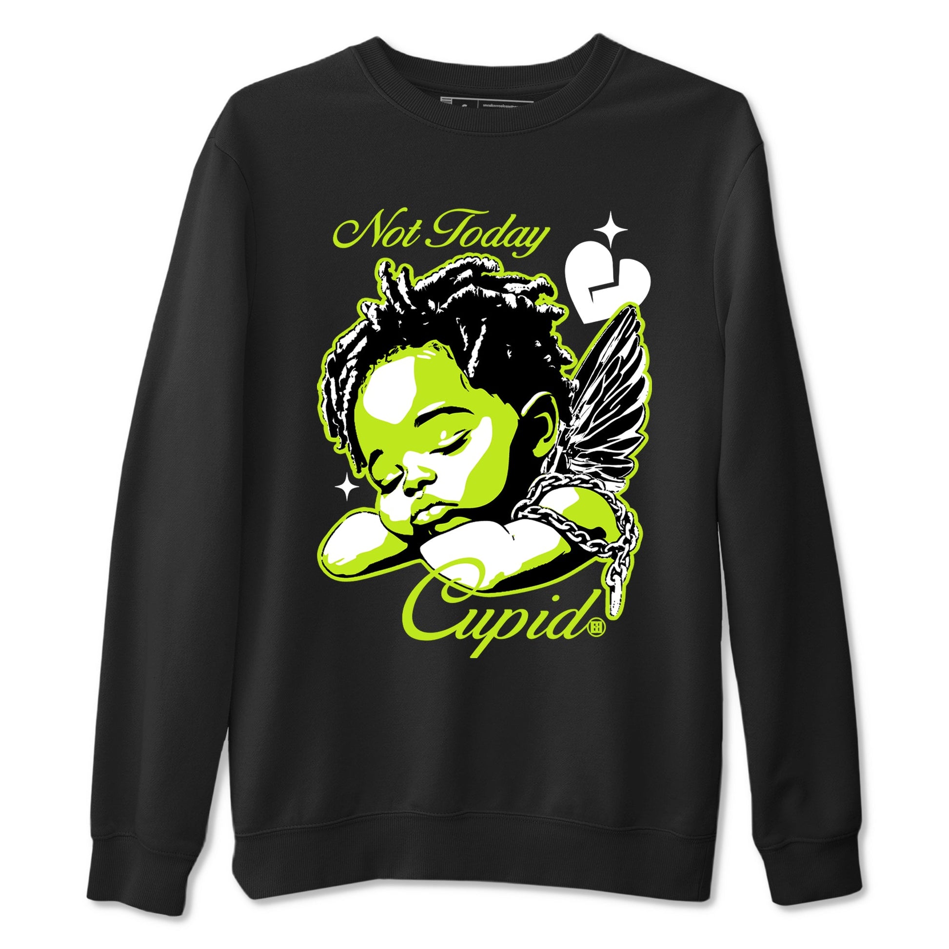 Foams One Black Volt shirts to match jordans Not Today Cupid sneaker match tees Air Foamposite One Black and Volt match shoes to clothes SNRT Sneaker Tees unisex cotton Black 2 shirts