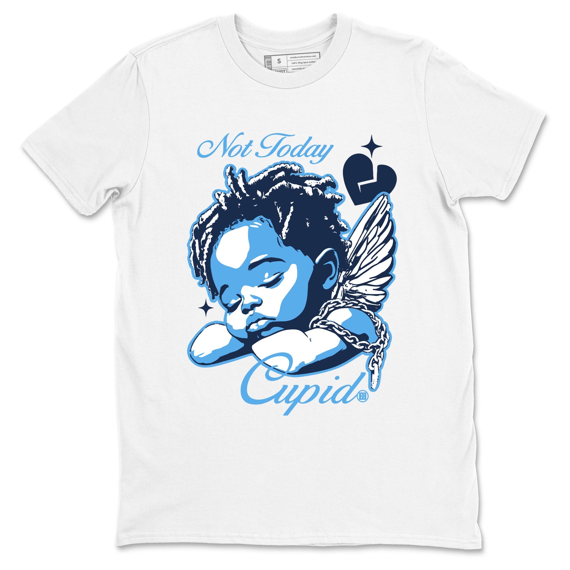 1s Obsidian shirts to match jordans Not Today Cupid shirts to match Jordans AJ1 Retro Low OG Obsidian match shoes to clothes SNRT Sneaker Tees unisex cotton White 2 shirts