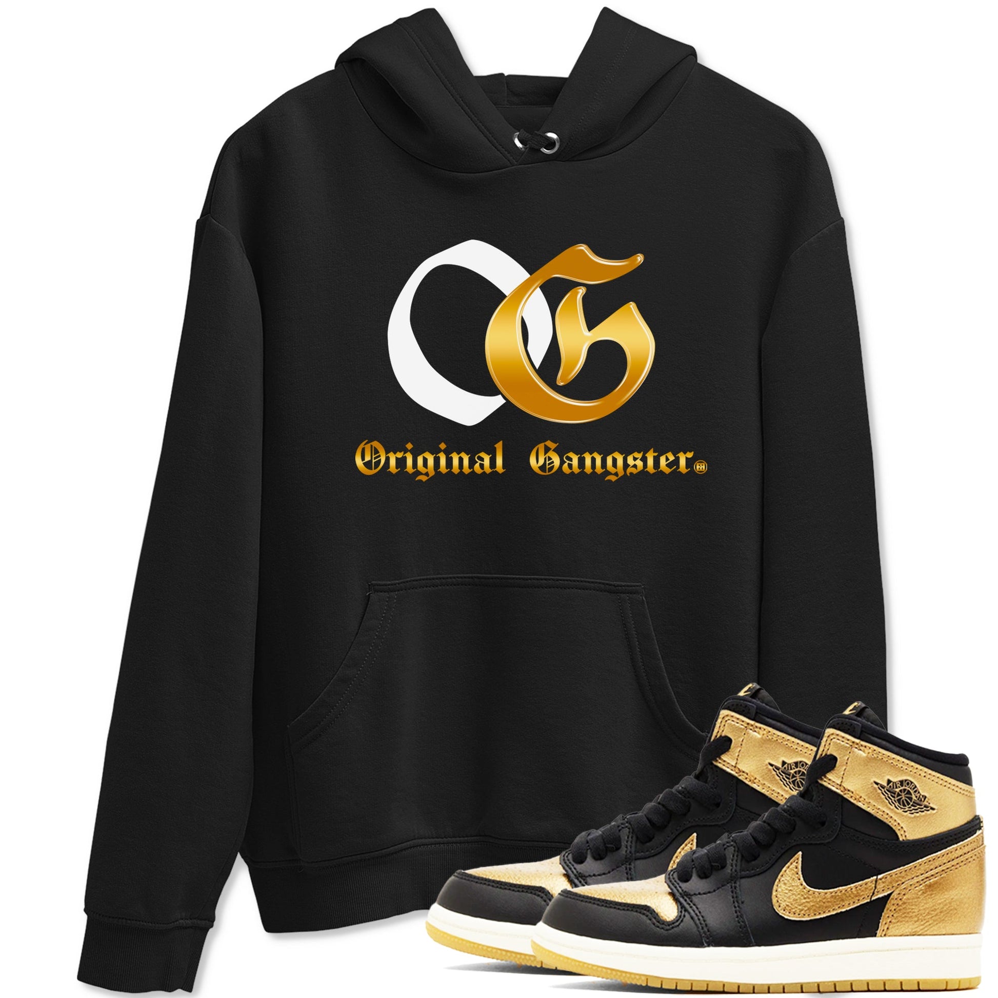 Jordan 1 High OG Black Black Metallic Gold shirts to match jordans OG sneaker match tees Air Jordan 1 Black Black Metallic Gold SNRT Sneaker Release Tees Clothing Sneakerhead ShirtsBlack 1 unisex cotton tee