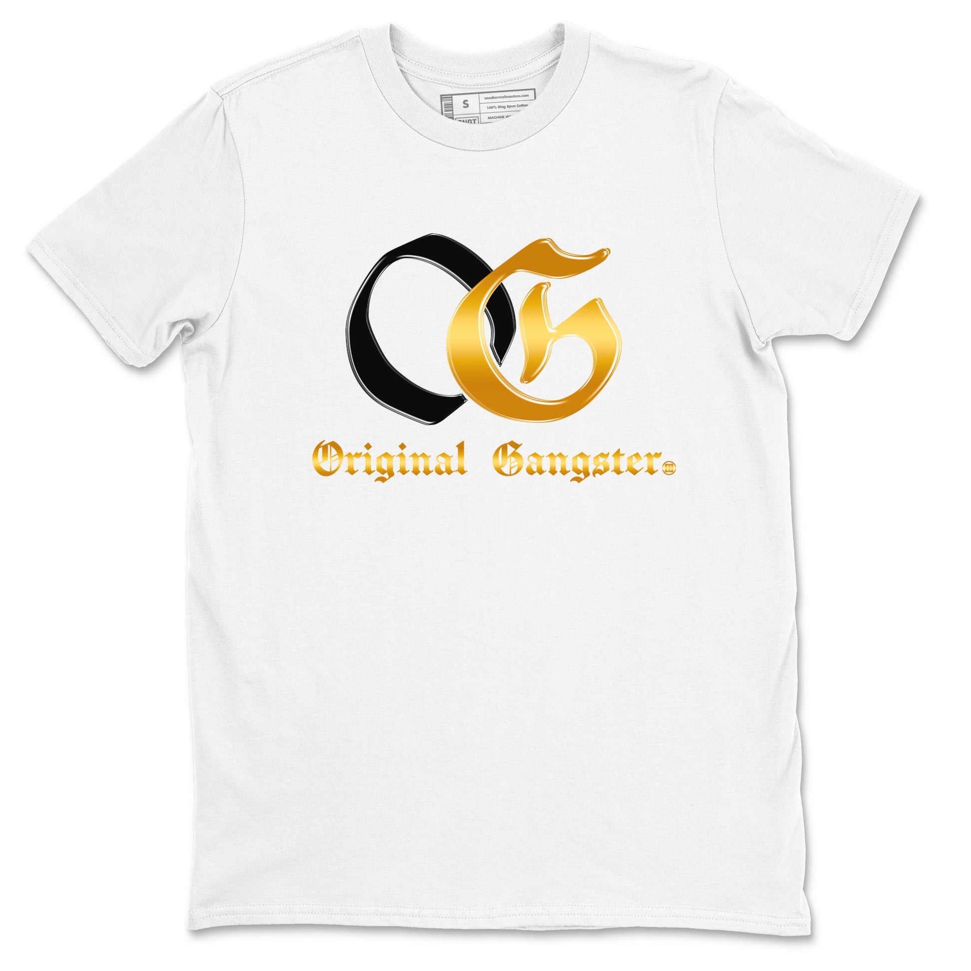 Jordan 1 High OG Black Black Metallic Gold shirts to match jordans OG sneaker match tees Air Jordan 1 Black Black Metallic Gold SNRT Sneaker Release Tees Clothing Sneakerhead ShirtsWhite 2 unisex cotton tee