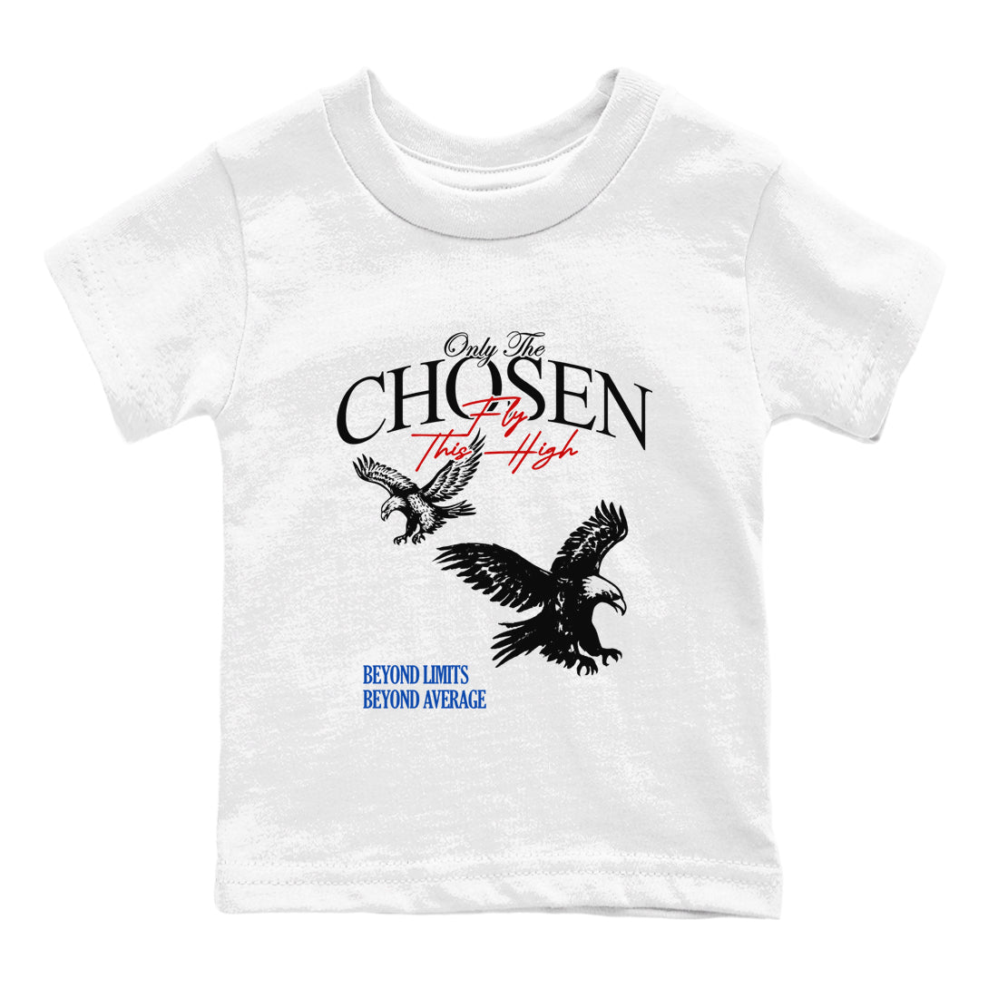 Sneaker match tees – Sneaker Tees To Match Jordan 4 Retro Rare Air Shoes – Only The Chosen Fly This High Kids T-Shirt White 2