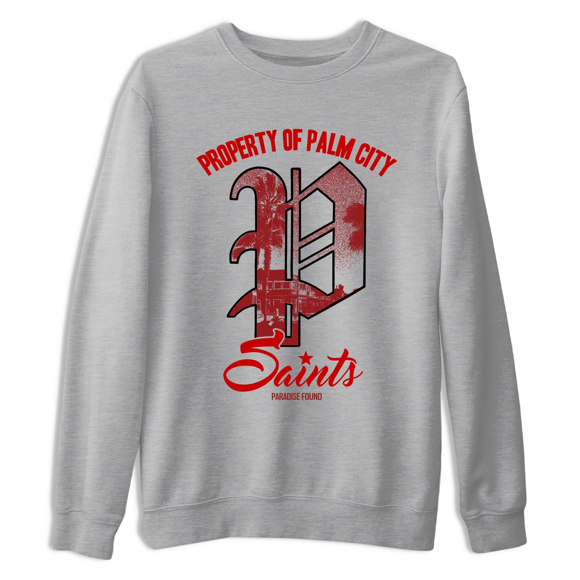 Sneaker match tees – Sneaker Tees To Match Air Foamposite Cough Drop Shoes – Paradise Found Tee Heather Grey 2