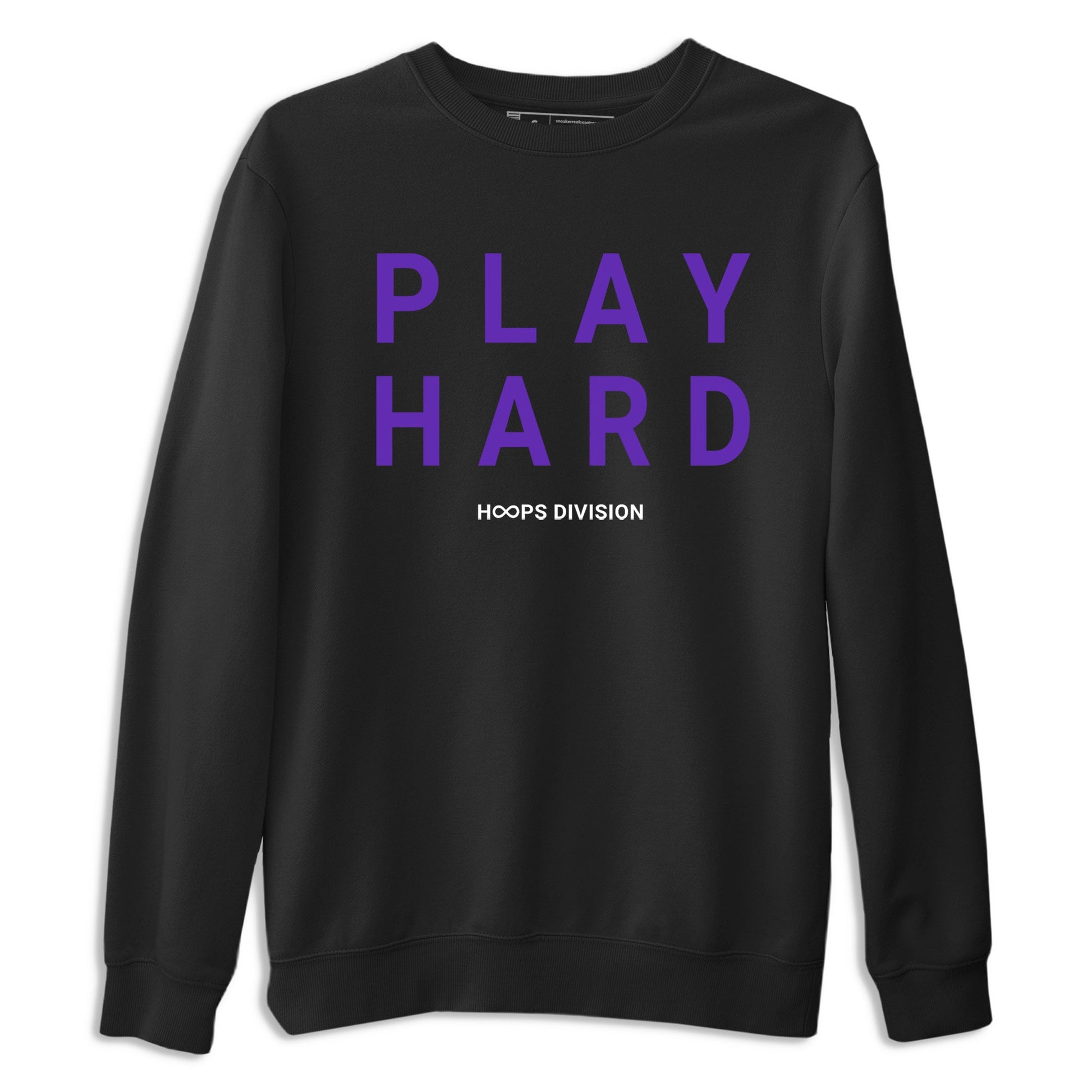 Sneaker Threads – Sneaker Tees To Match Nike KB 9 Hyper Grape – Play Hard Graphic Tee Black 2. Perfect for Jordan releases 2025 colorways. Perfect for purple basketball sneaker releases and legacy-inspired colorways for 2025 hoopers.