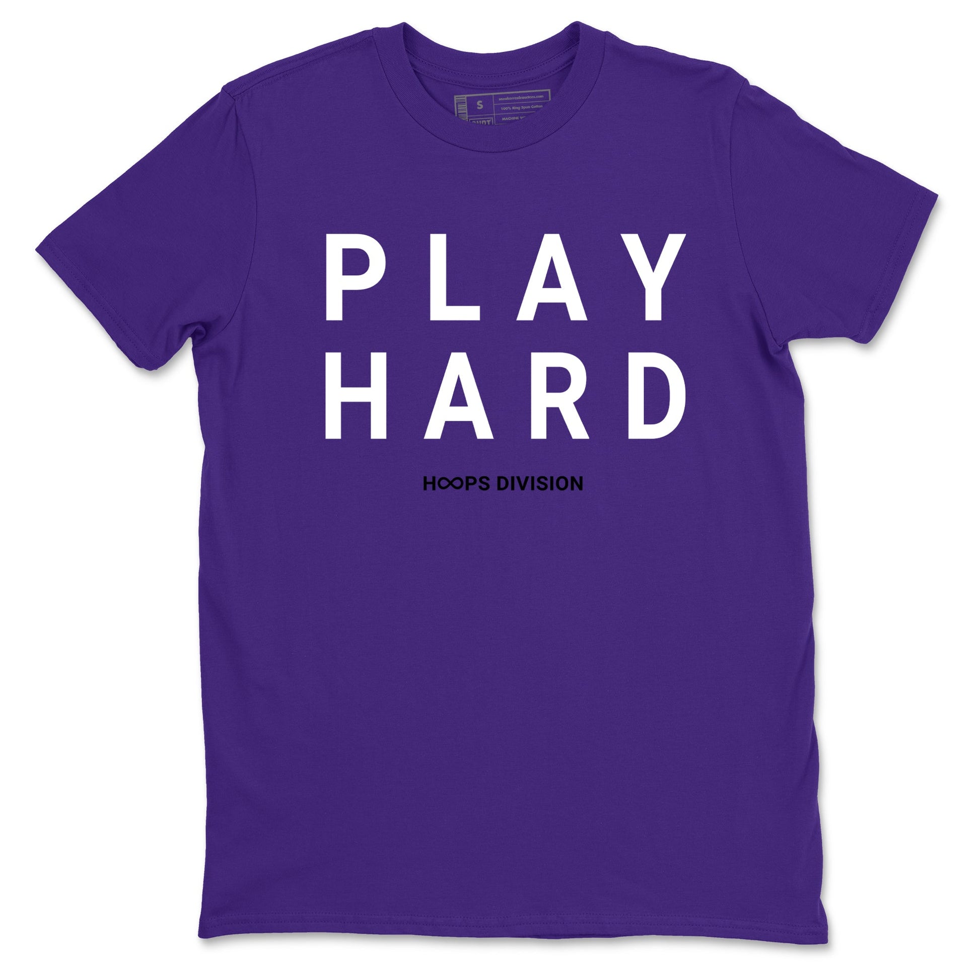 Sneaker Threads – Sneaker Tees To Match Nike KB 9 Hyper Grape – Play Hard Graphic Tee Purple 2. Perfect for Jordan releases 2025 colorways. Perfect for purple basketball sneaker releases and legacy-inspired colorways for 2025 hoopers.