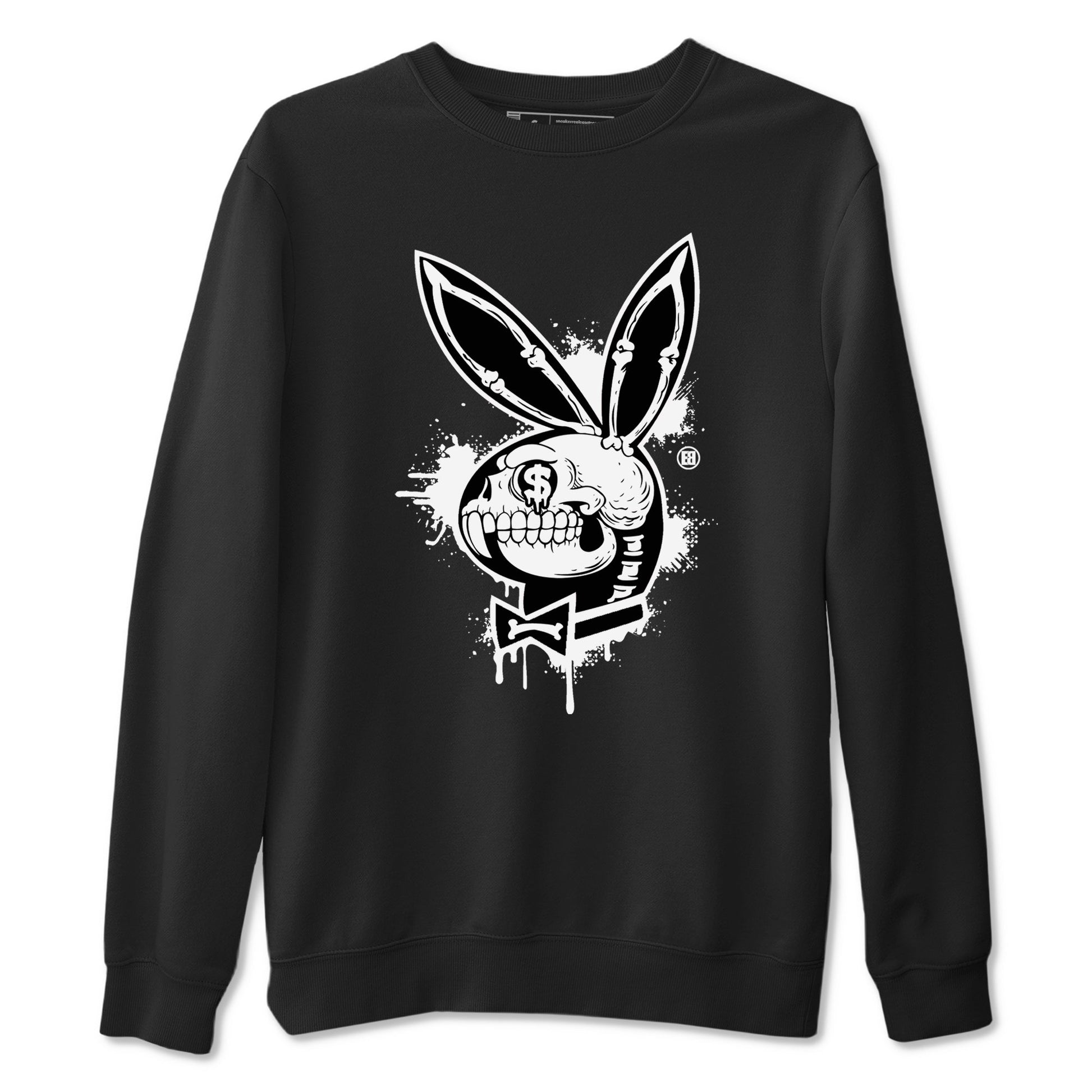 AJ4 White Thunder shirts to match jordans Playskull sneaker match tees Air Jordan 4 White Thunder SNRT Sneaker Tees streetwear brand Black 2 unisex cotton tee