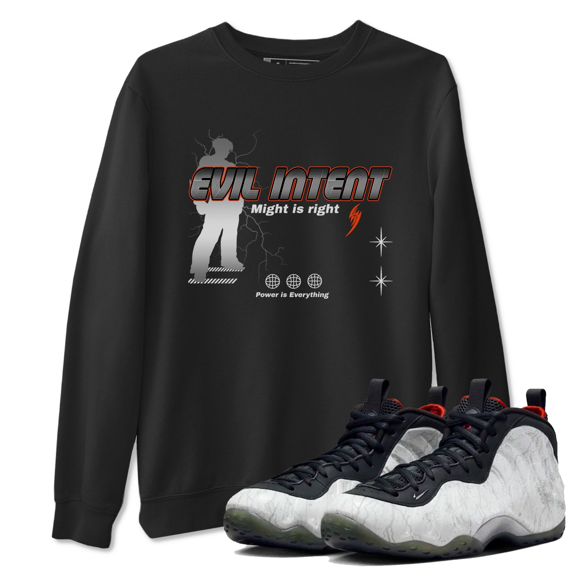 Foams One Jin shirts to match jordans Power Is Everything sneaker match tees Air Foamposite One Jin match shoes to clothes SNRT Sneaker Tees unisex cotton Black 1 shirts