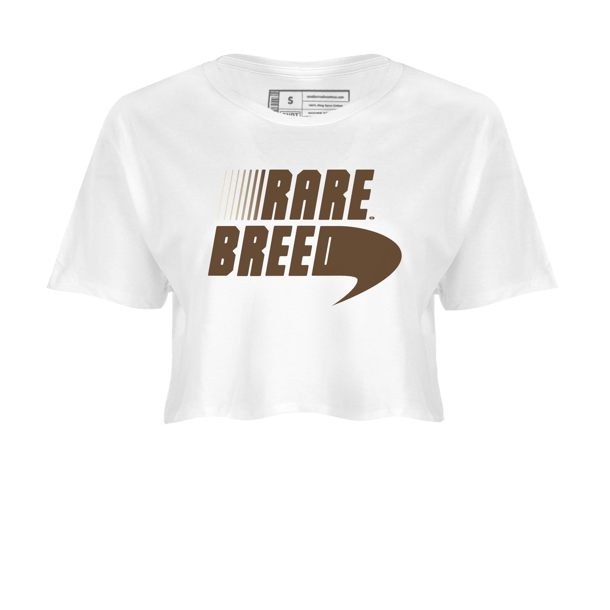 1s Mocha shirts to match jordans Rare Breed sneaker match tees Air Jordan 1 Mocha match shoes to clothes SNRT Sneaker Tees unisex cotton White 2 crop tee