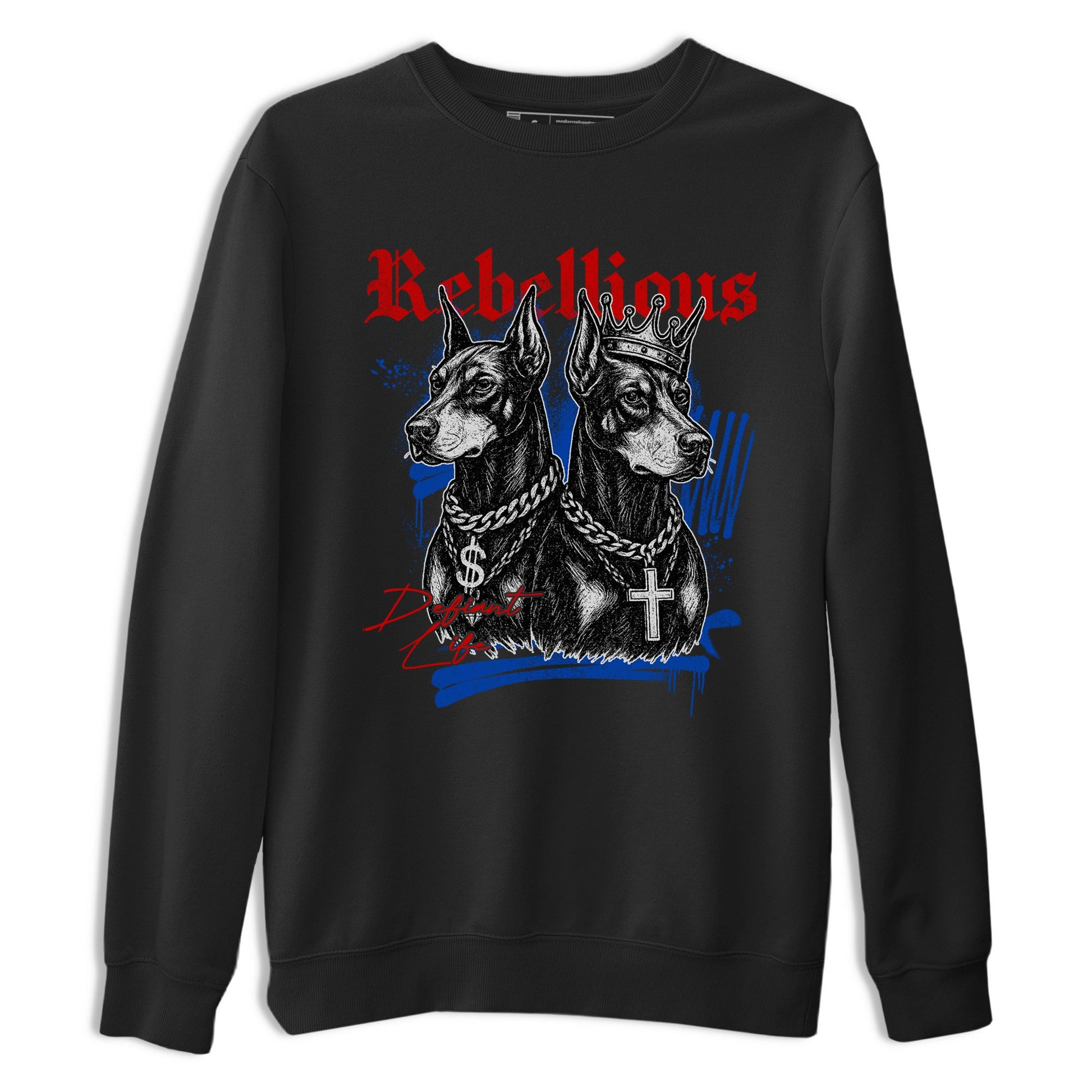 Sneaker match tees – Sneaker Tees To Match Air Jordan 4 Rare Air Shoes – Rebellious Tee Black 2