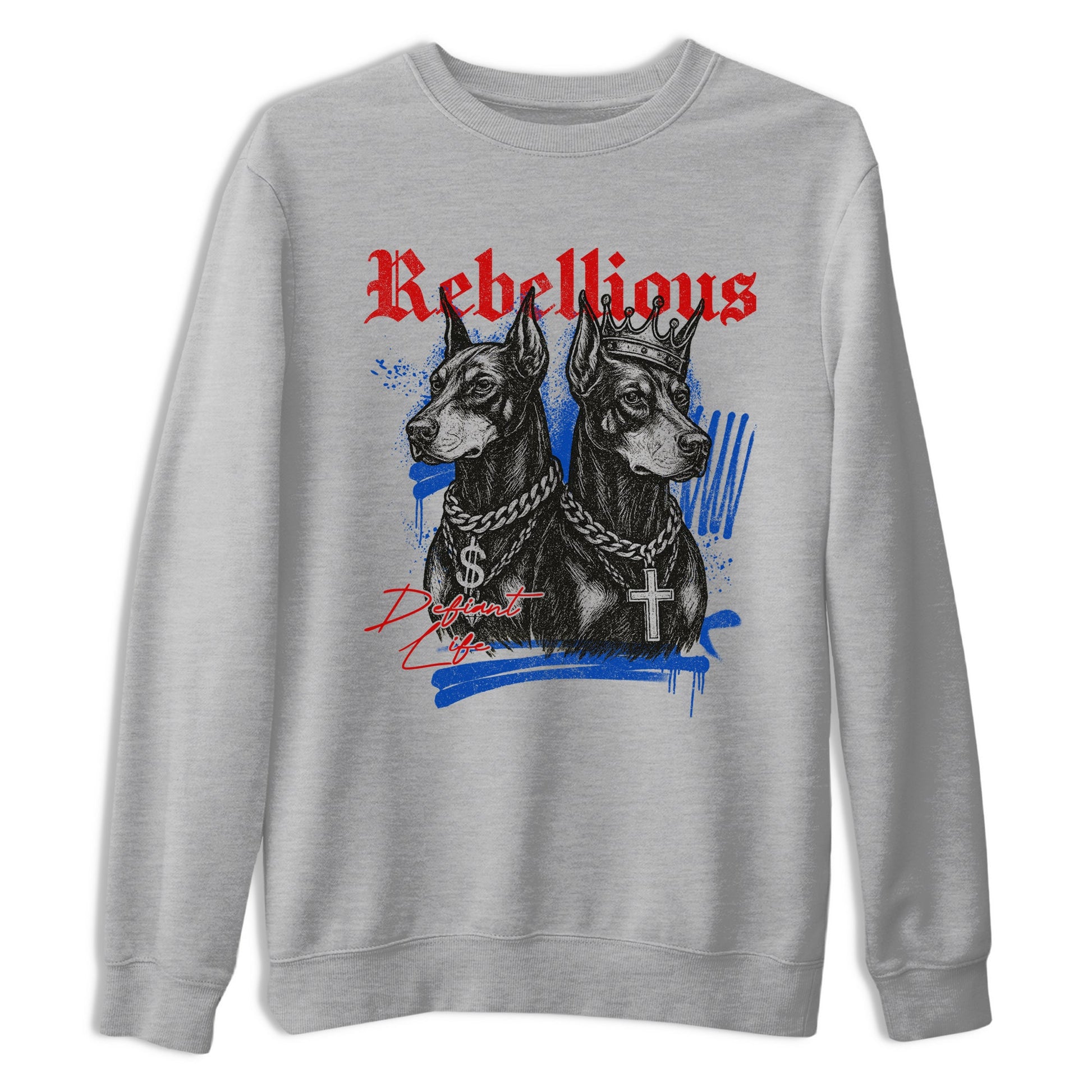 Sneaker match tees – Sneaker Tees To Match Air Jordan 4 Rare Air Shoes – Rebellious Tee Heather Grey 2