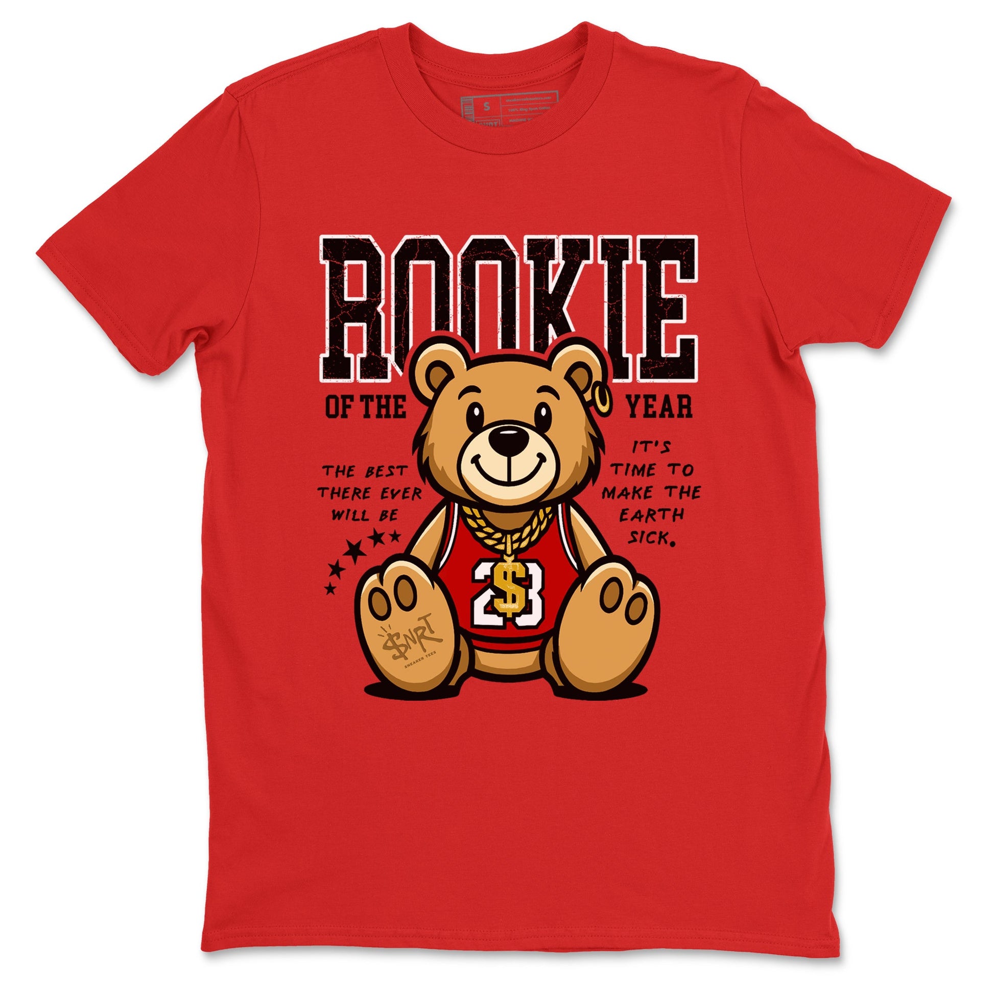 11s Bred shirts to match jordans Rookie Of The Year sneaker match tees Air Jordan 11 Retro Bred match shoes to clothes SNRT Sneaker Tees unisex cotton Red 2 shirts