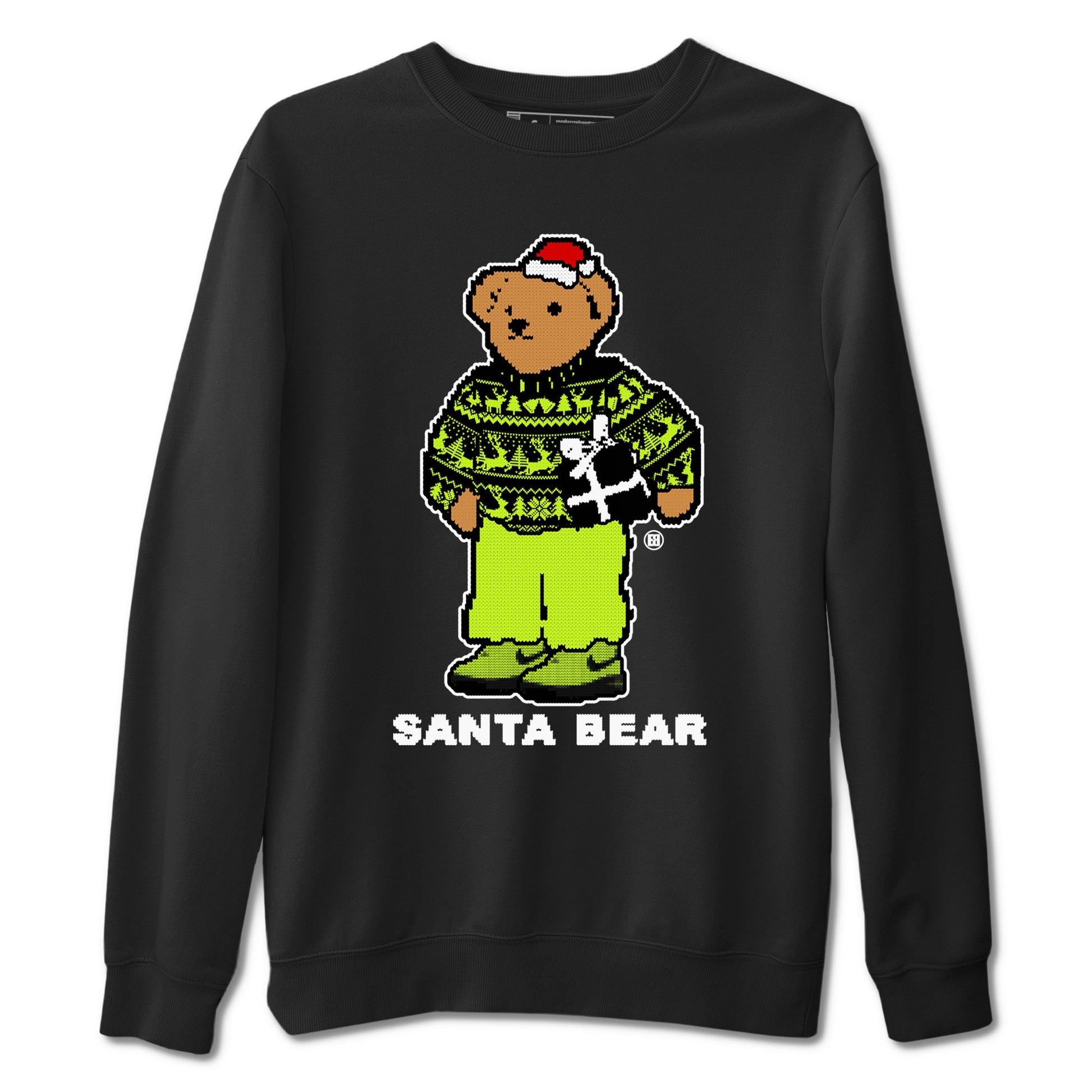 Air Force 1 Low Dance Volt t shirts to match sneakers Santa Bear Christmas Shirts Air Force 1 Volt shirt SNRT Sneaker Tees unisex cotton Black 2 shirts