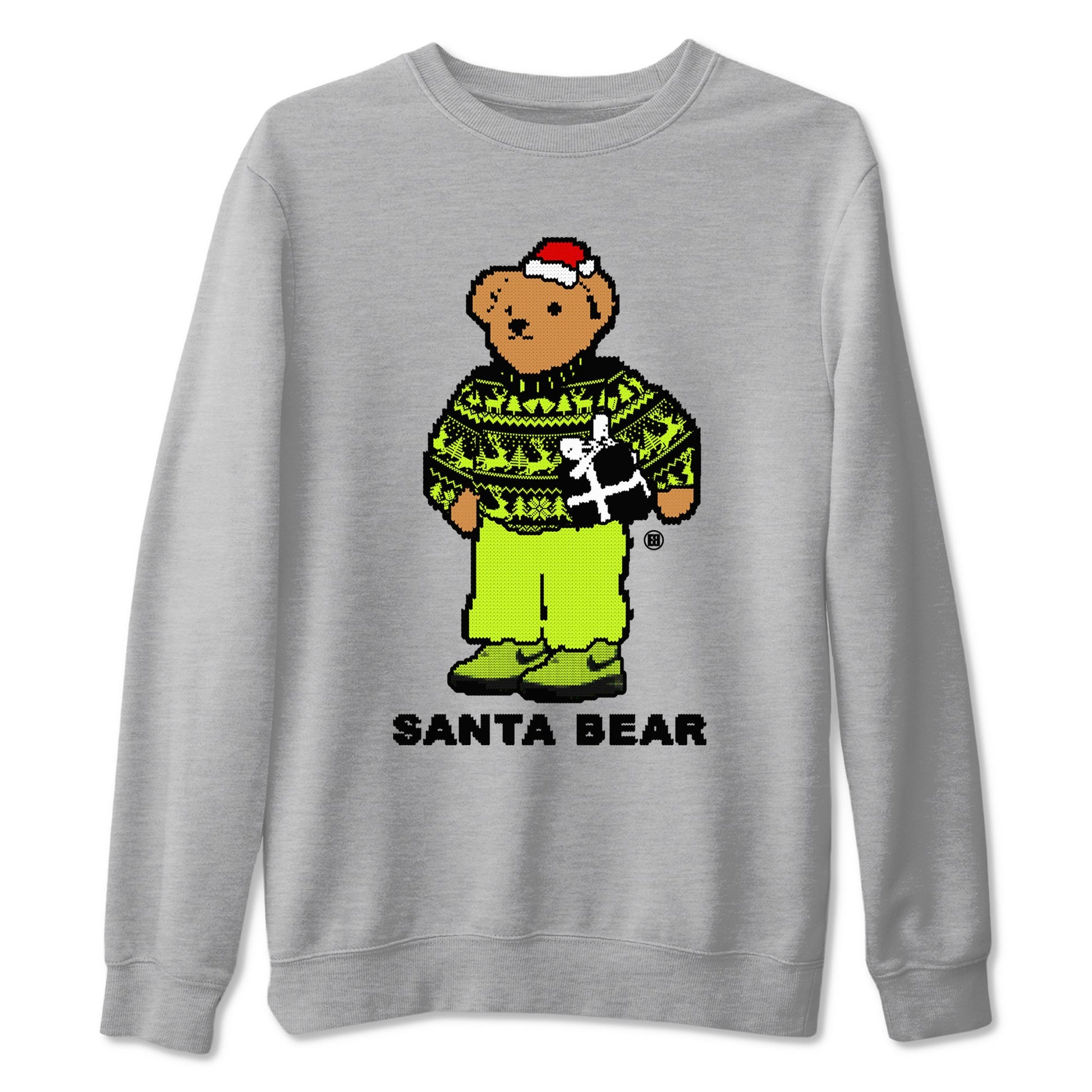Air Force 1 Low Dance Volt t shirts to match sneakers Santa Bear Christmas Shirts Air Force 1 Volt shirt SNRT Sneaker Tees unisex cotton Heather Grey 2 shirts