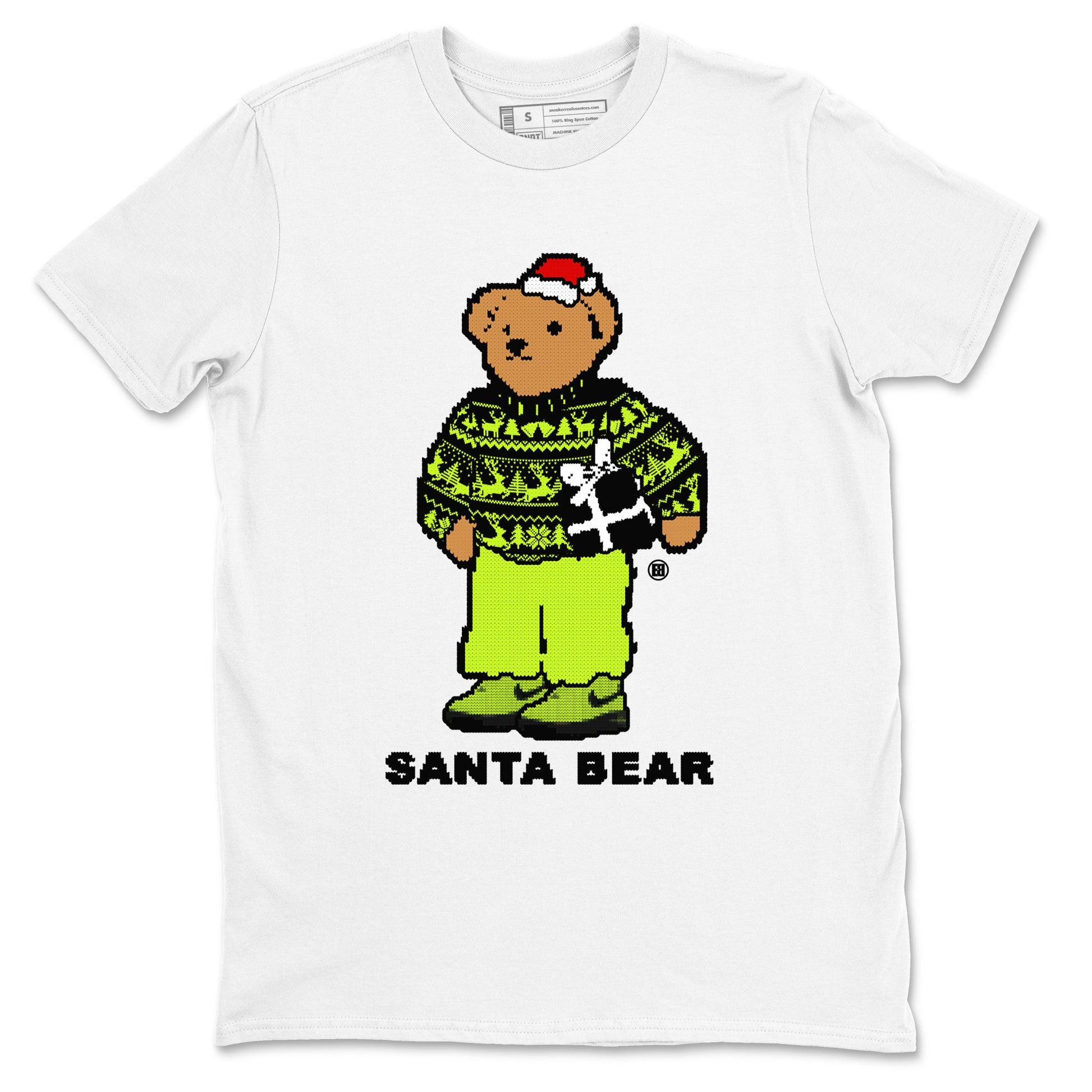Air Force 1 Low Dance Volt t shirts to match sneakers Santa Bear Christmas Shirts Air Force 1 Volt shirt SNRT Sneaker Tees unisex cotton White 2 shirts