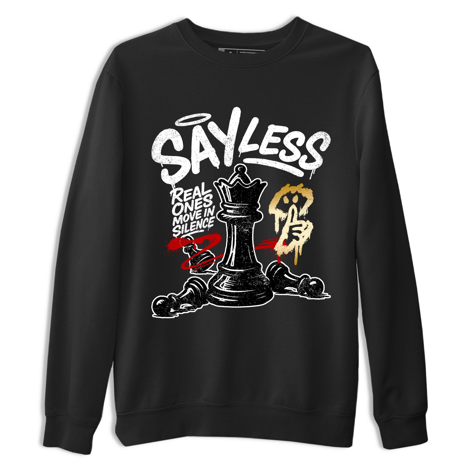 Sneaker match tees – Sneaker Tees To Match Air Jordan 12 Taxi Shoes – Say Less Tee Black 2