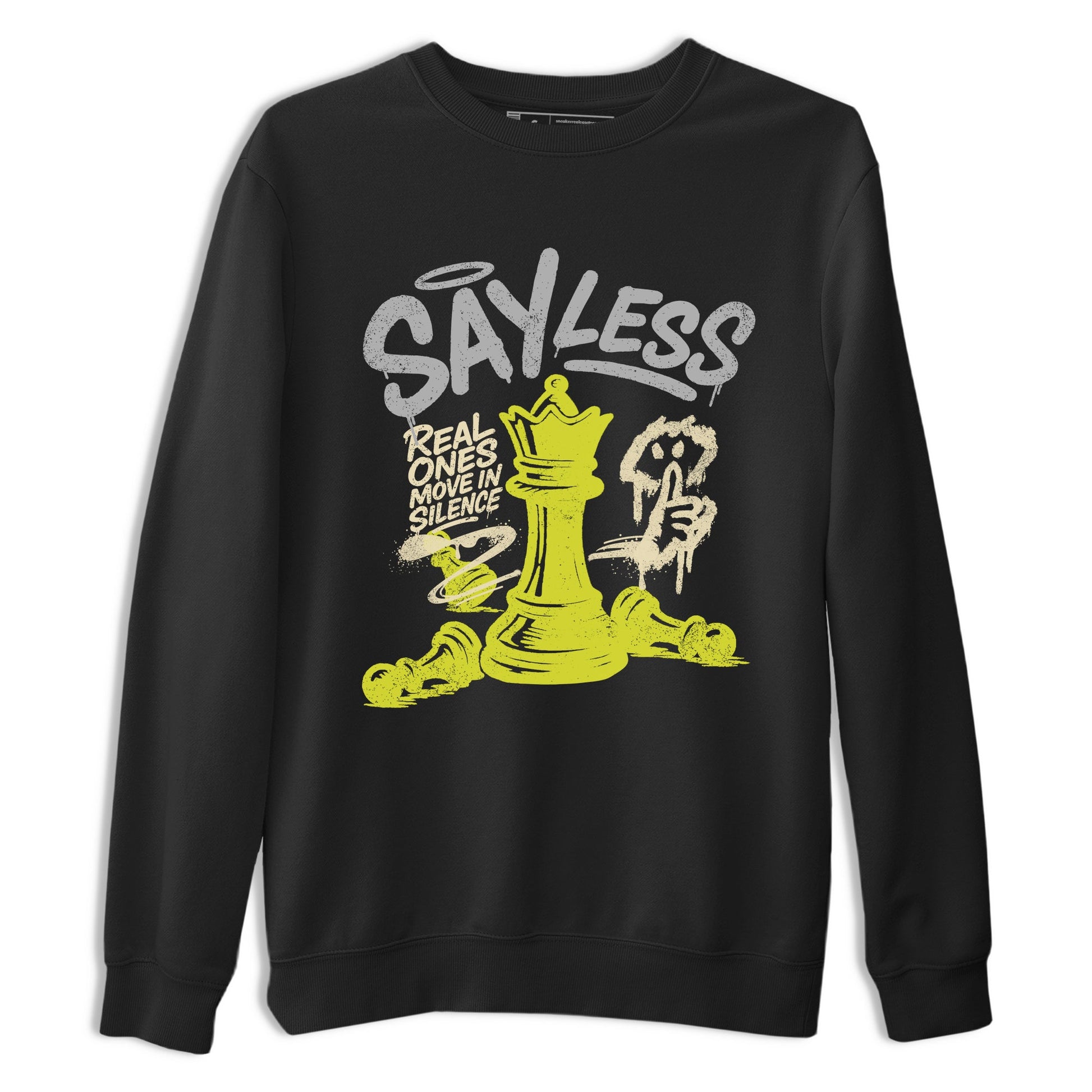 Say Less sneaker match t-shirt styled to complete your fit with the Air Max 90 Cyber sneakers, shown in Black 2.