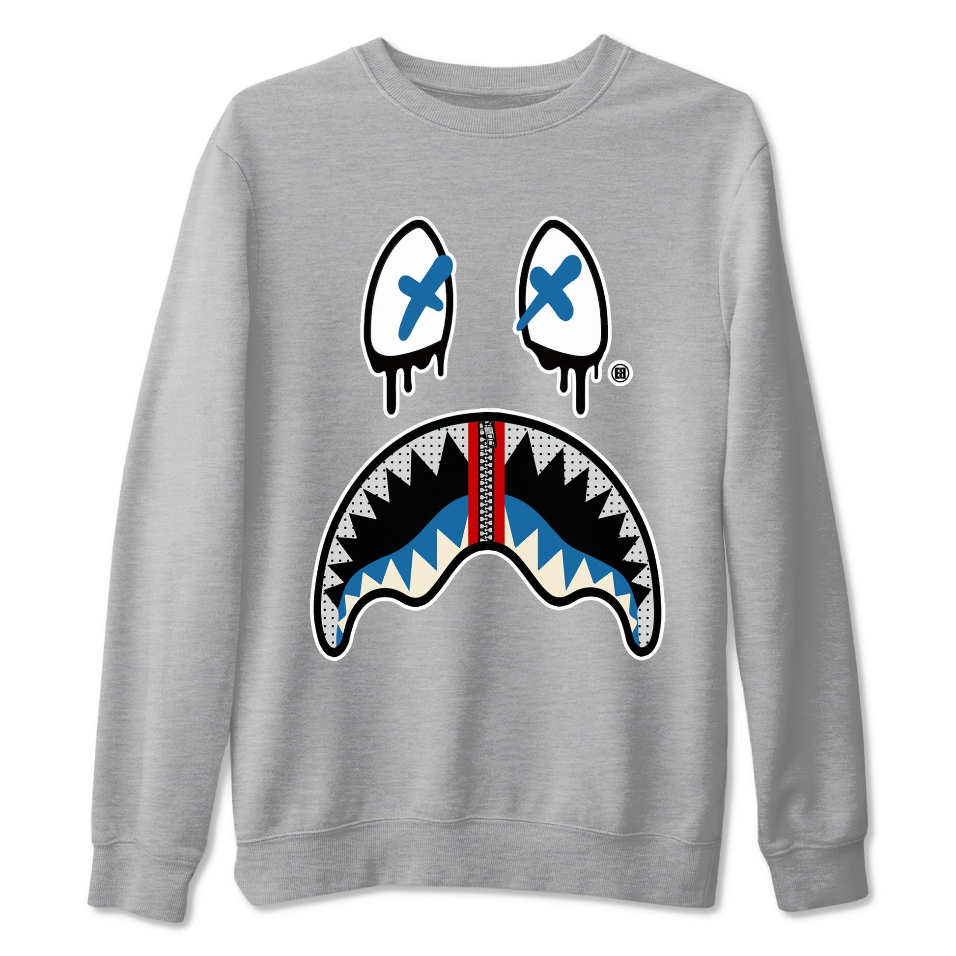 AJ3 Rare Air Graphic shirts Shark Face shirts Air Jordan 3 Rare Air best t-shirts to wear with jordans SNRT Sneaker Tees unisex cotton Heather Grey 2 shirts