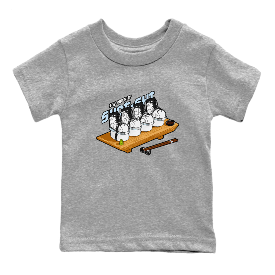AJ6 White Black shirts to match jordans Shoe-Shi sneaker match tees Air Jordan 6 White Black SNRT Sneaker Tees streetwear brand Baby and Youth Heather Grey 2 cotton tee