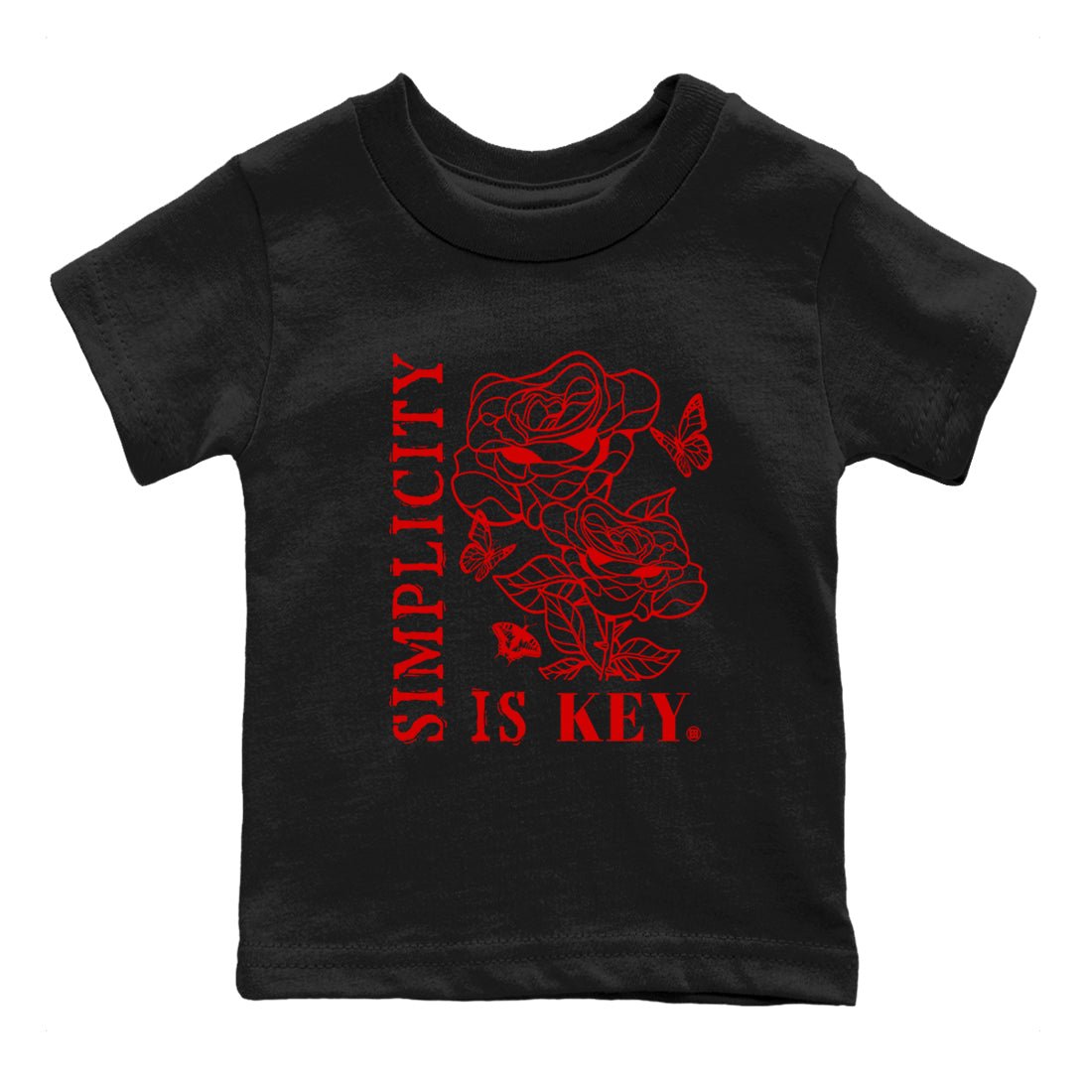 AE 1 Bred Shirts To Match Jordans Simplicity Is Key sneaker match tees AE 1 Bred Tee SNRT Sneaker Release Tees Youth Baby Black 2 crew neck shirts