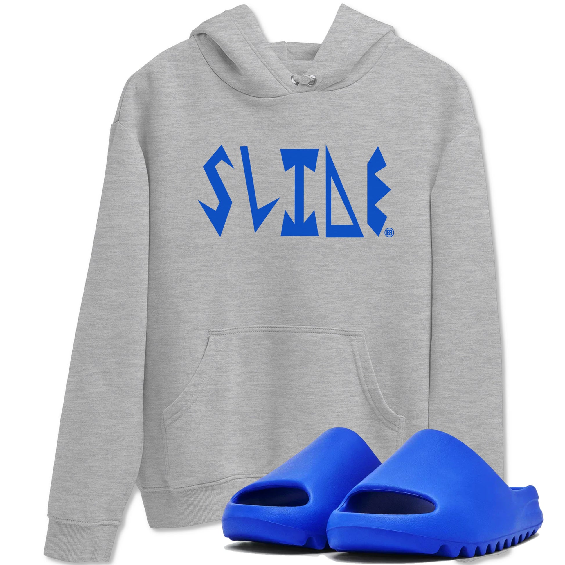Yeezy Slide Azure shirts to match jordans Slide Letters sneaker match tees Yeezy Slide Azure SNRT Sneaker Tees streetwear brand Heather Grey 1 unisex cotton tee