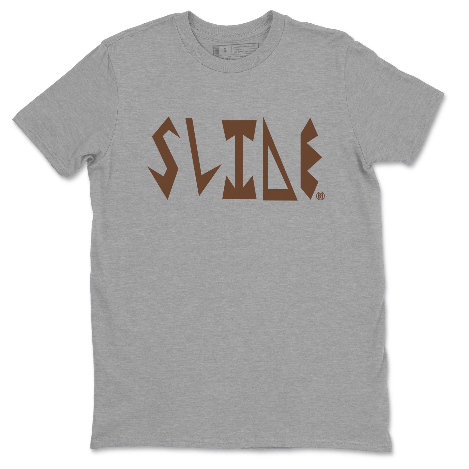 Yeezy Slide Flax shirts to match jordans Slide Letters sneaker match tees Yeezy Slide Flax SNRT Sneaker Tees streetwear brand Heather Grey 2 unisex cotton tee